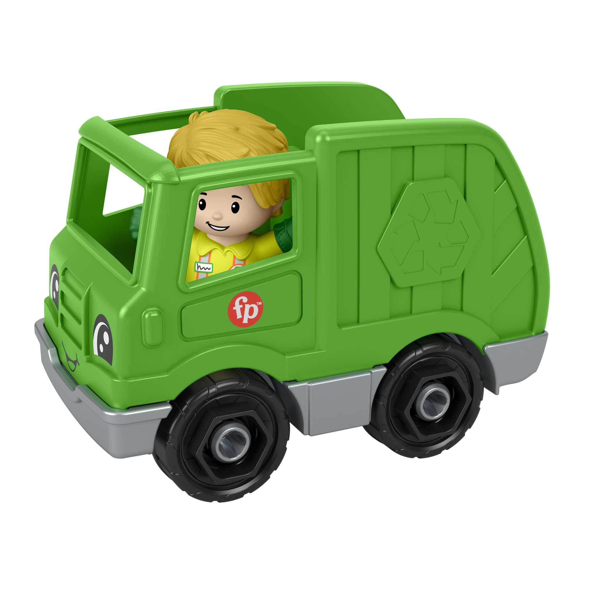 Fisher-Price  Little People  Camion de Recyclage et Figurine - Image 5