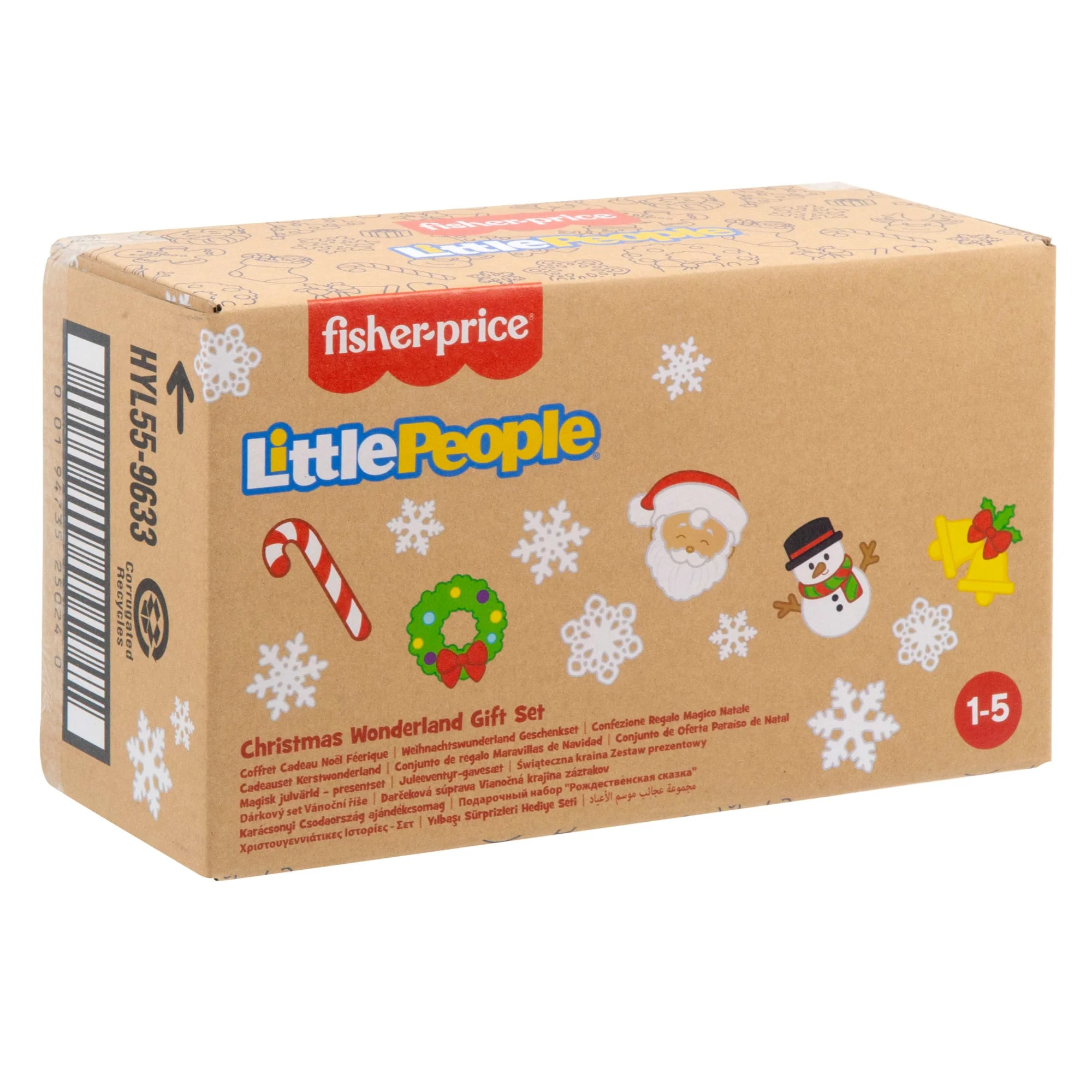 Fisher-Price Little People Christmas Wonderland Gift Set, Playset With Figures For Toddlers - Image 6