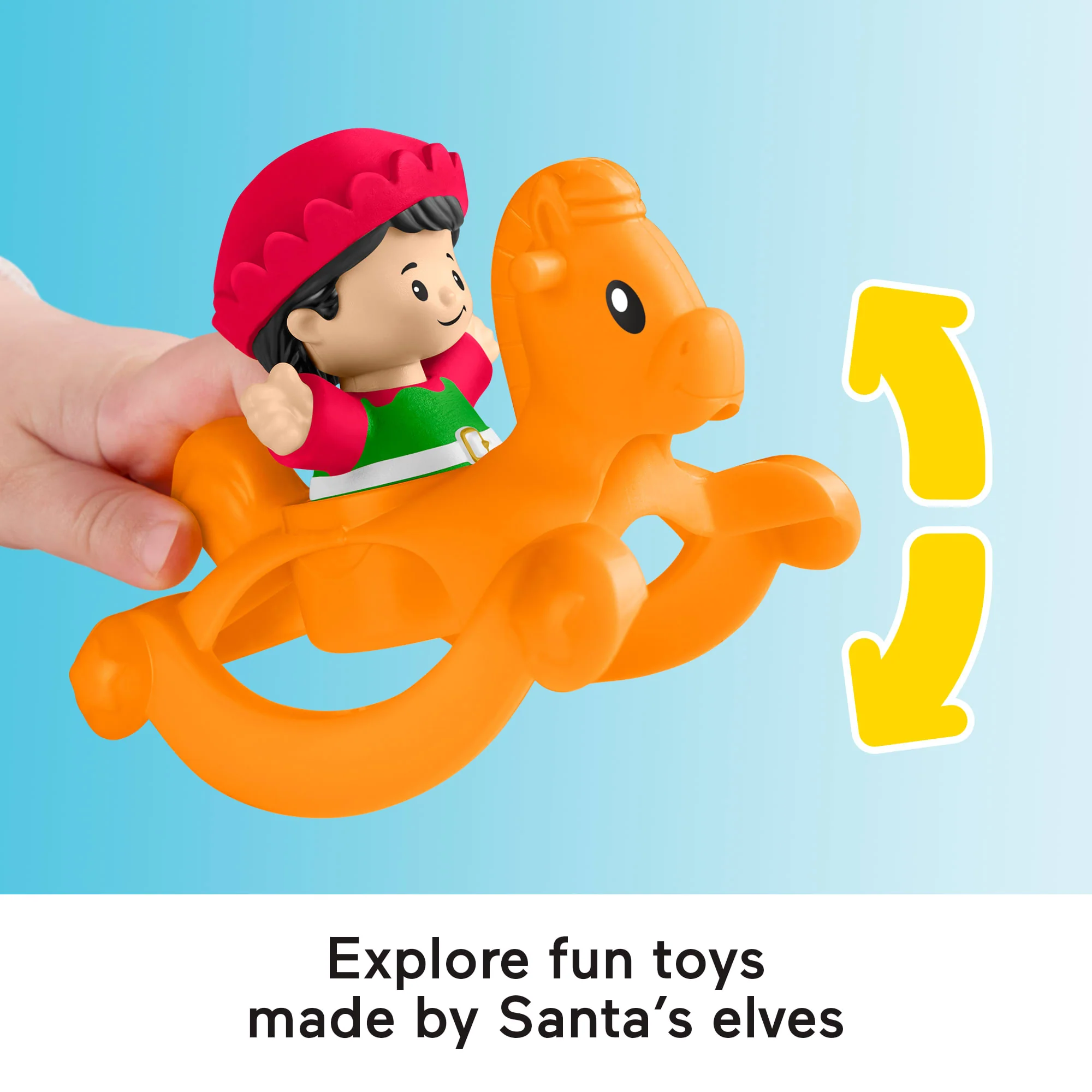Fisher-Price Little People Christmas Wonderland Gift Set For Toddlers & Kids, 8 Pieces - Image 4