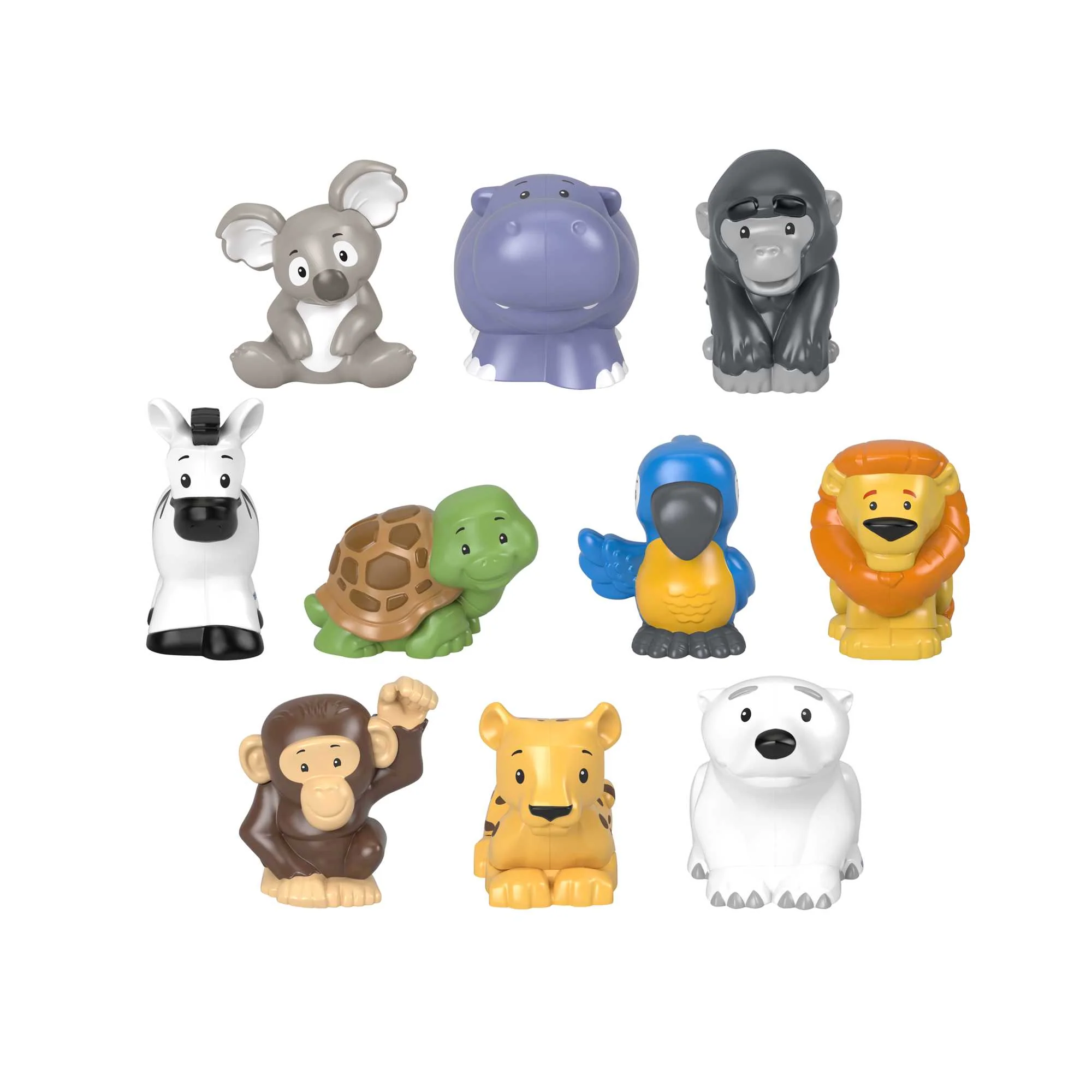 Fisher-Price® Little People® Coffret de 10 Figurines D’Animaux - Image 2