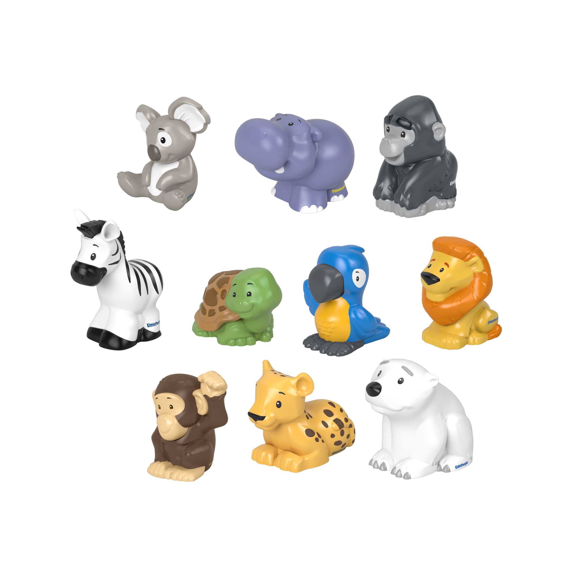 Fisher-Price® Little People® Coffret de 10 Figurines D’Animaux - Image 3