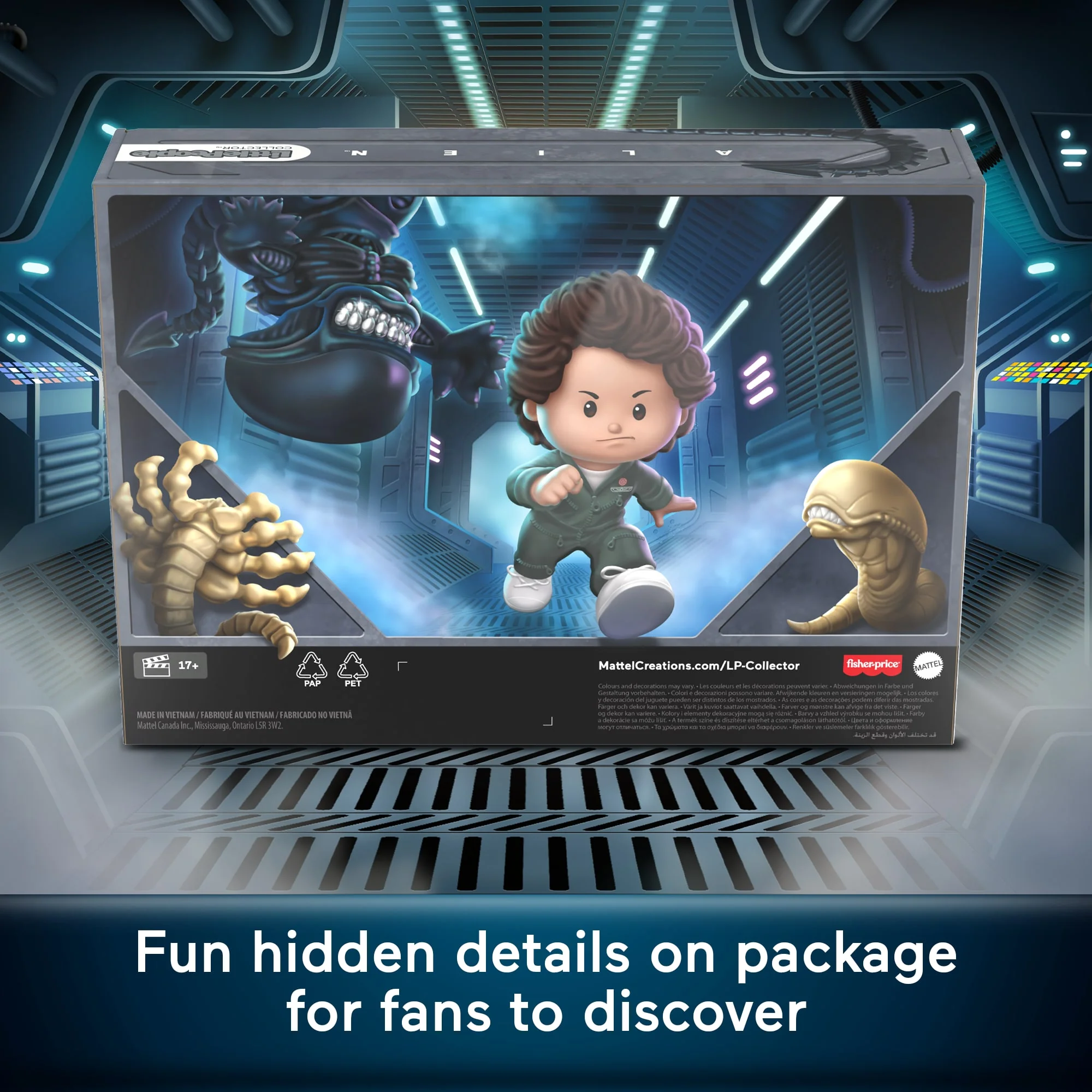 Little People Collector Alien Movie Special Edition Set For Sci-Fi Fans, 4 Figures - Image 4