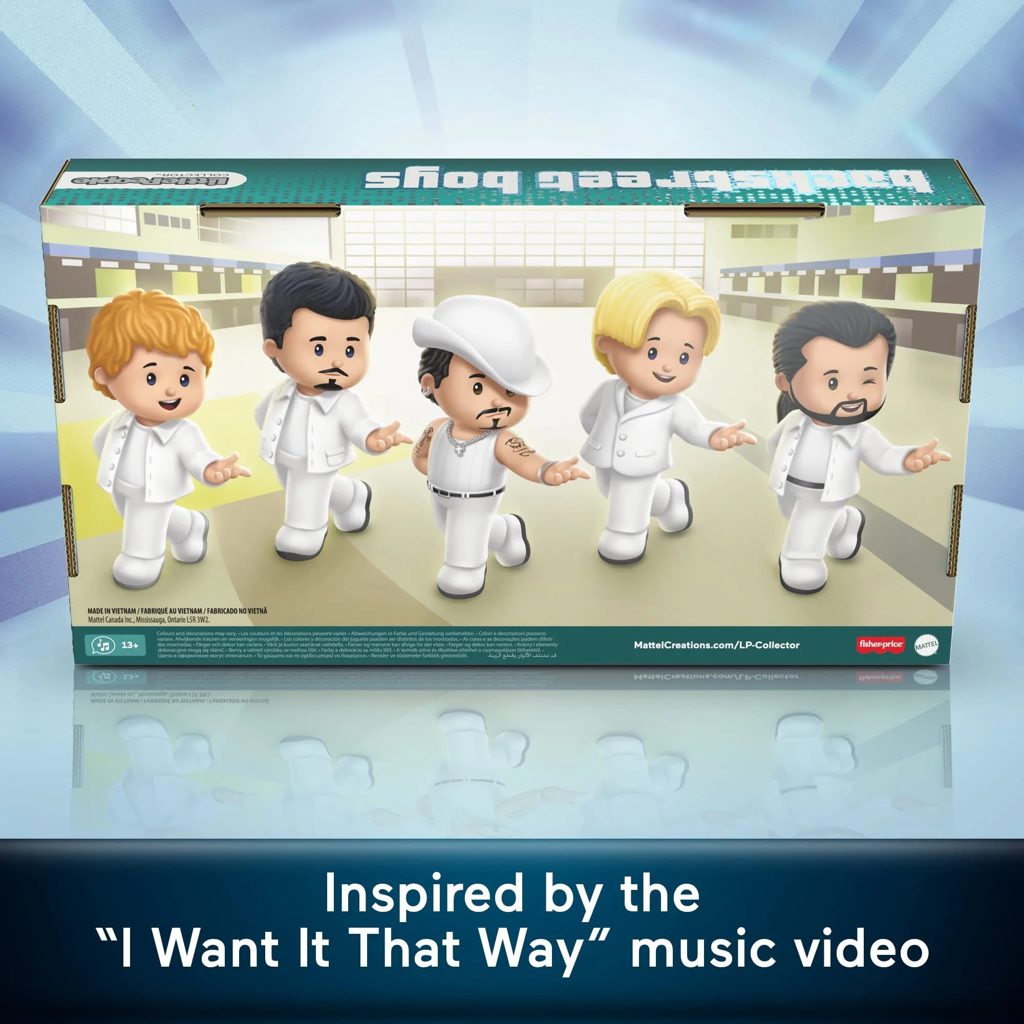 Little People Collector Backstreet Boys Special Edition Set For Music Fans, 5 Figures - Image 4