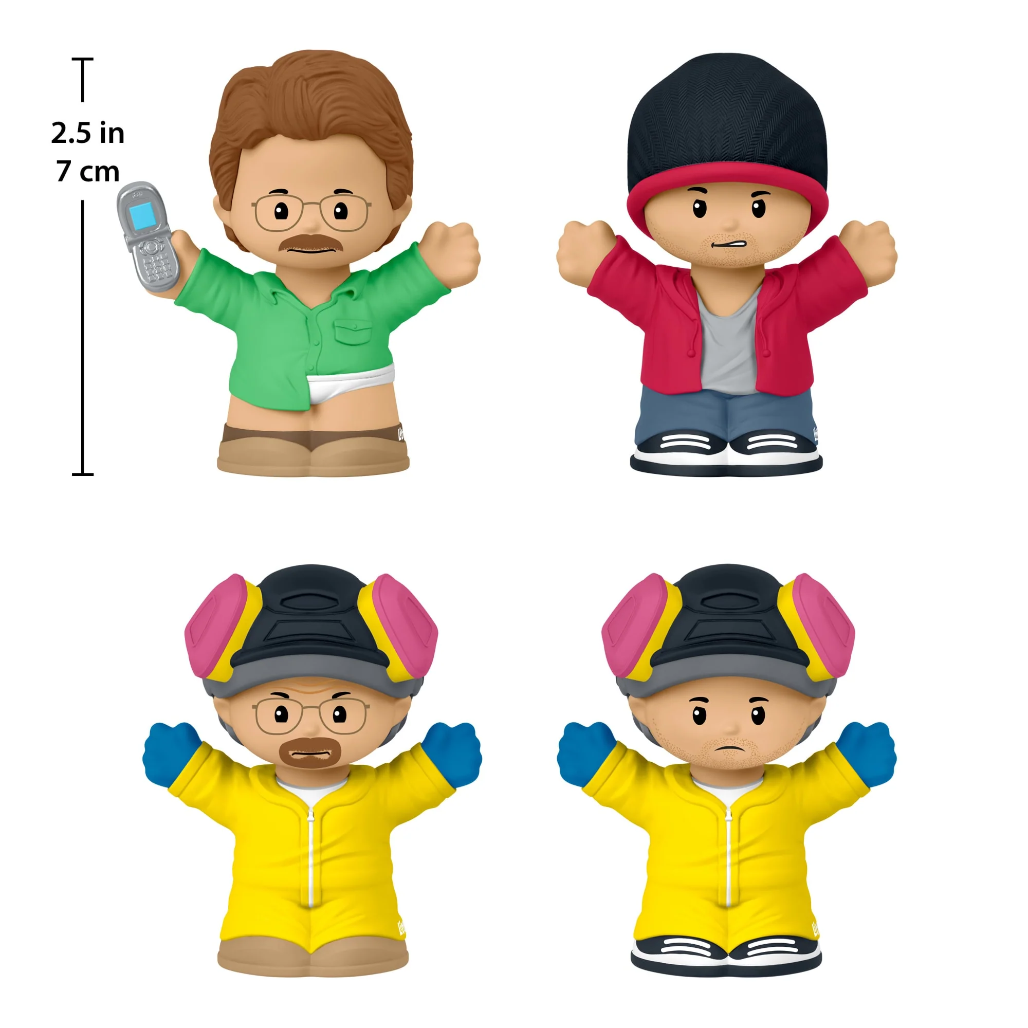 Little People Collector Breaking Bad TV Show Special Edition Set For Adults & Fans, 5 Figures - Image 5