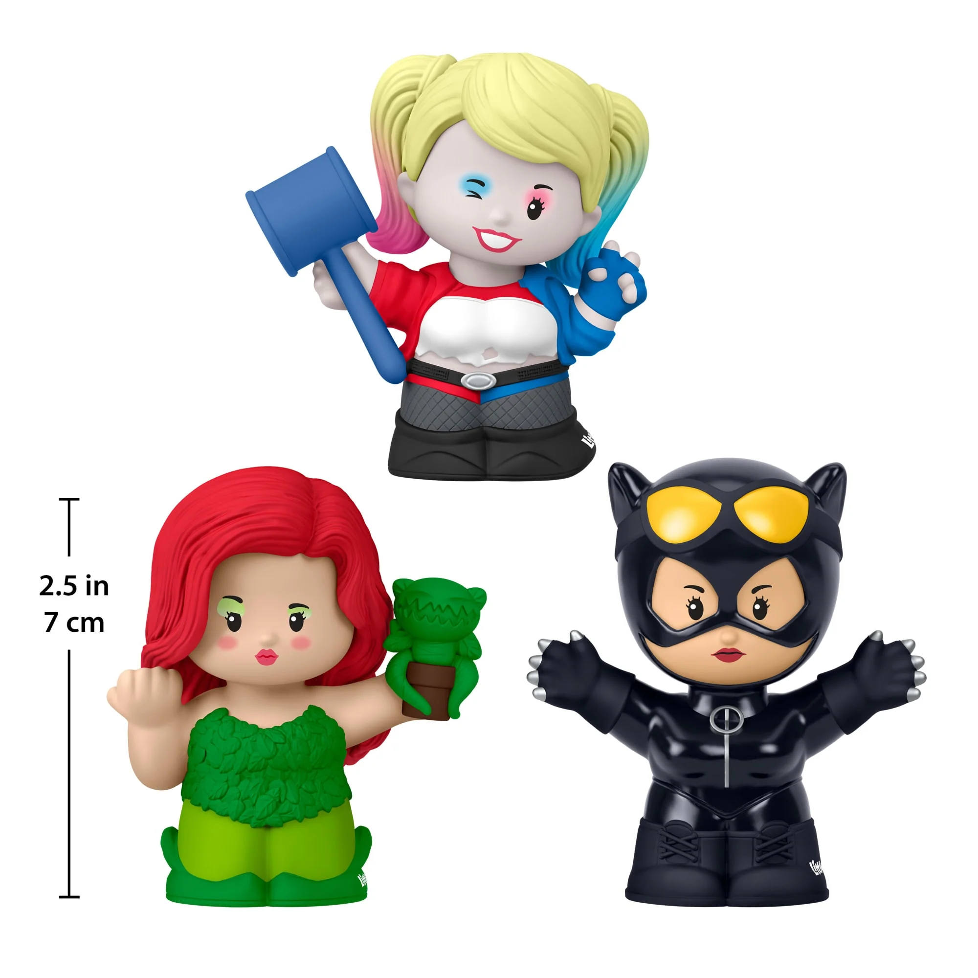 Little People Collector DC Super-Villains Special Edition Set For Comic Book Fans, 3 Figures - Image 6