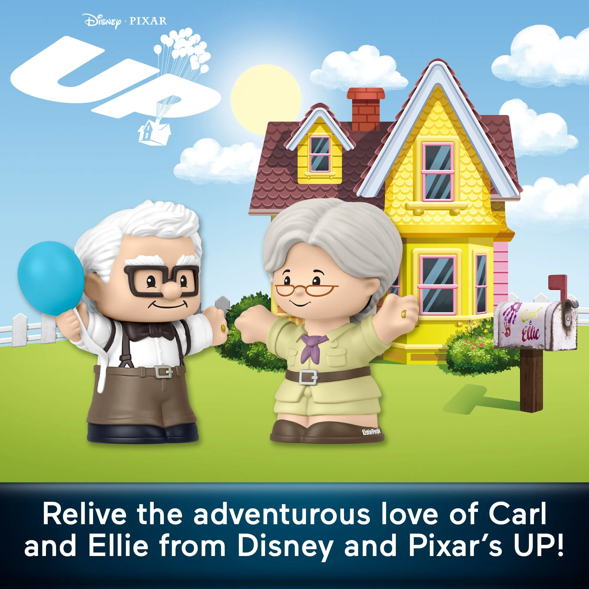 Little People Collector Disney And Pixar Up Special Edition Set For Fans, 2 Figures - Image 2