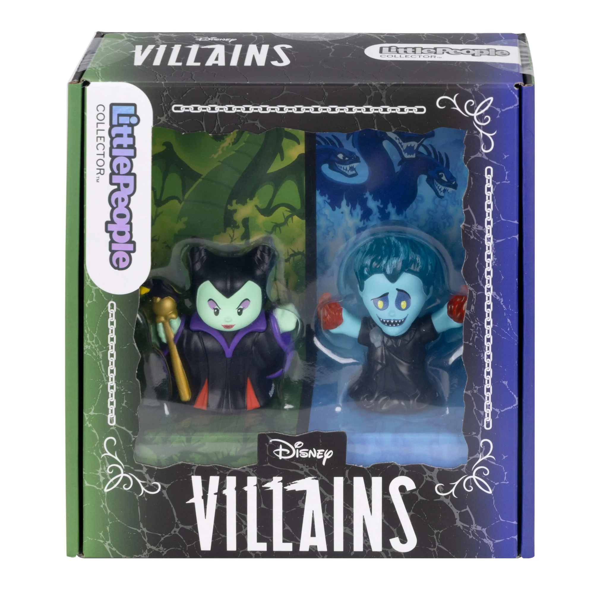 Little People Collector Disney Villains Maleficent & Hades Special Edition Set For Fans, 2 Figures - Image 6