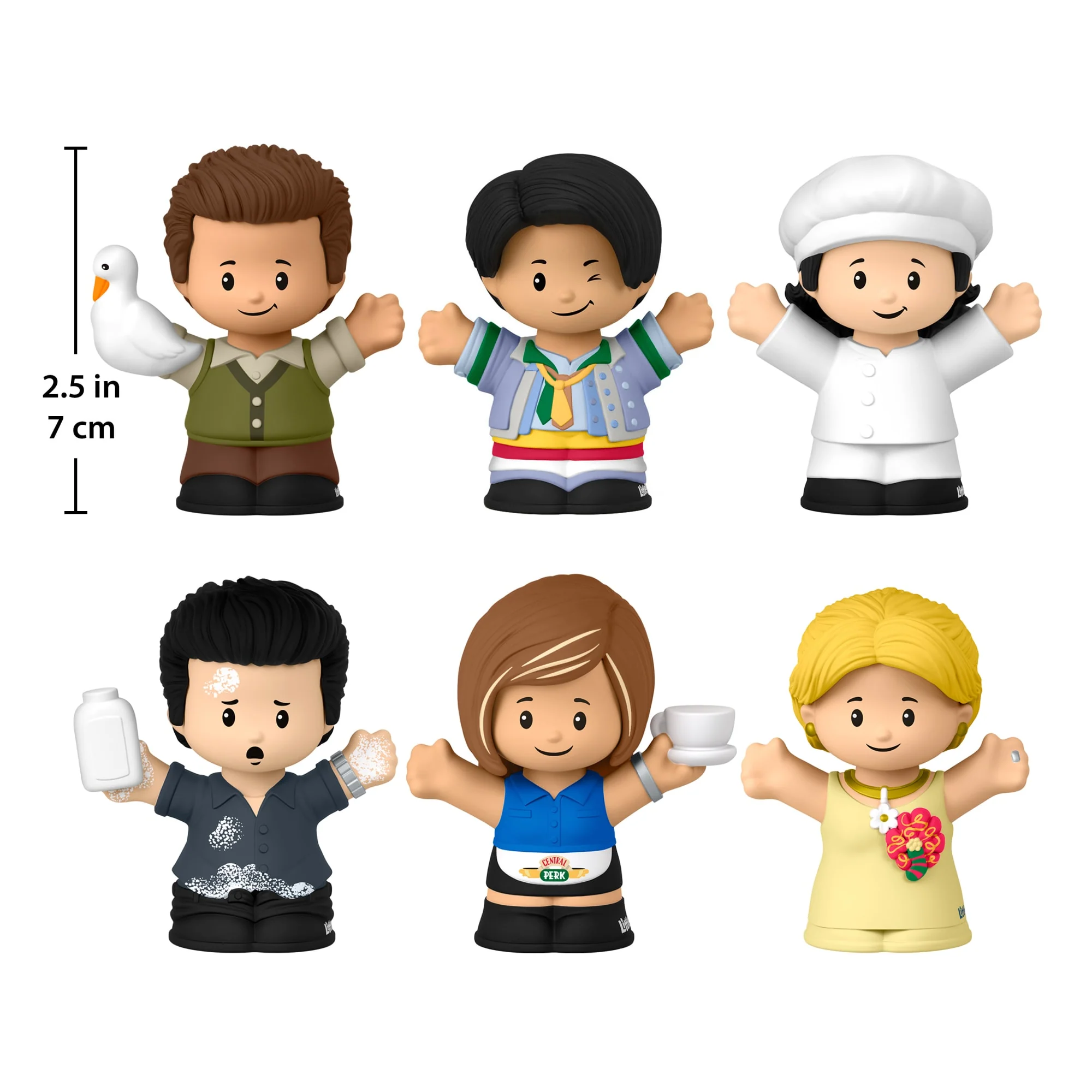 Little People Collector Friends TV Series Special Edition Set For Adults & Fans, 6 Figures - Image 3