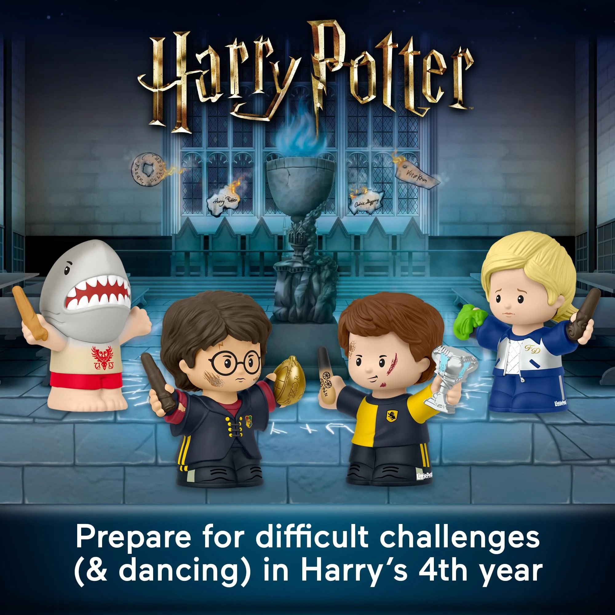 Little People Collector Harry Potter And The Goblet Of Fire Special Edition Set, 4 Figures - Image 2
