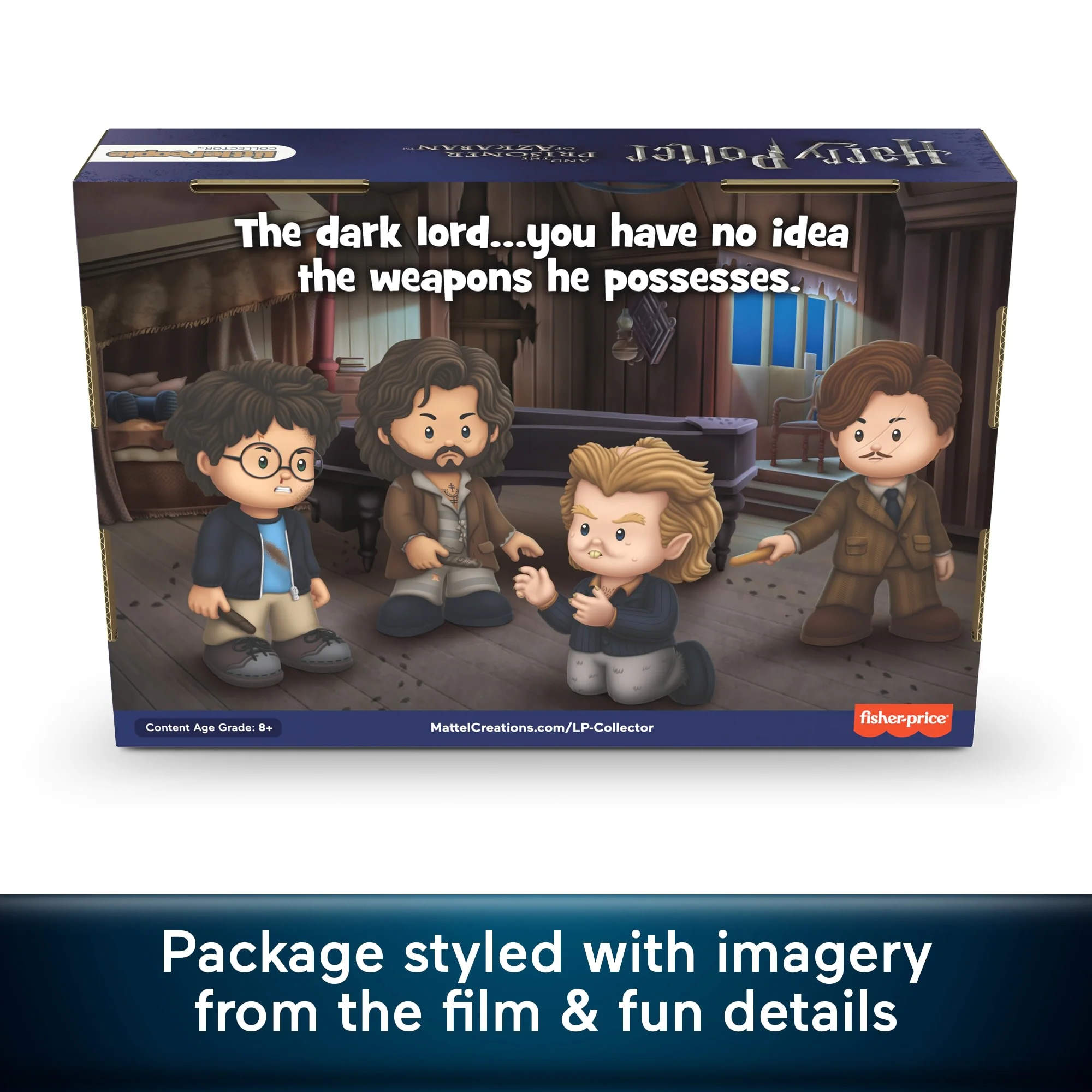 Little People Collector Harry Potter And The Prisoner Of Azkaban Special Edition Set, 4 Figures - Image 6