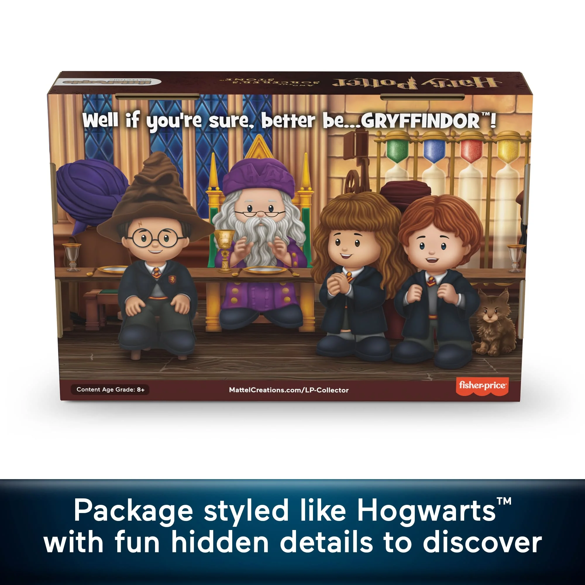 Little People Collector Harry Potter And The Sorcerer's Stone Special Edition Set, 4 Figures - Image 4