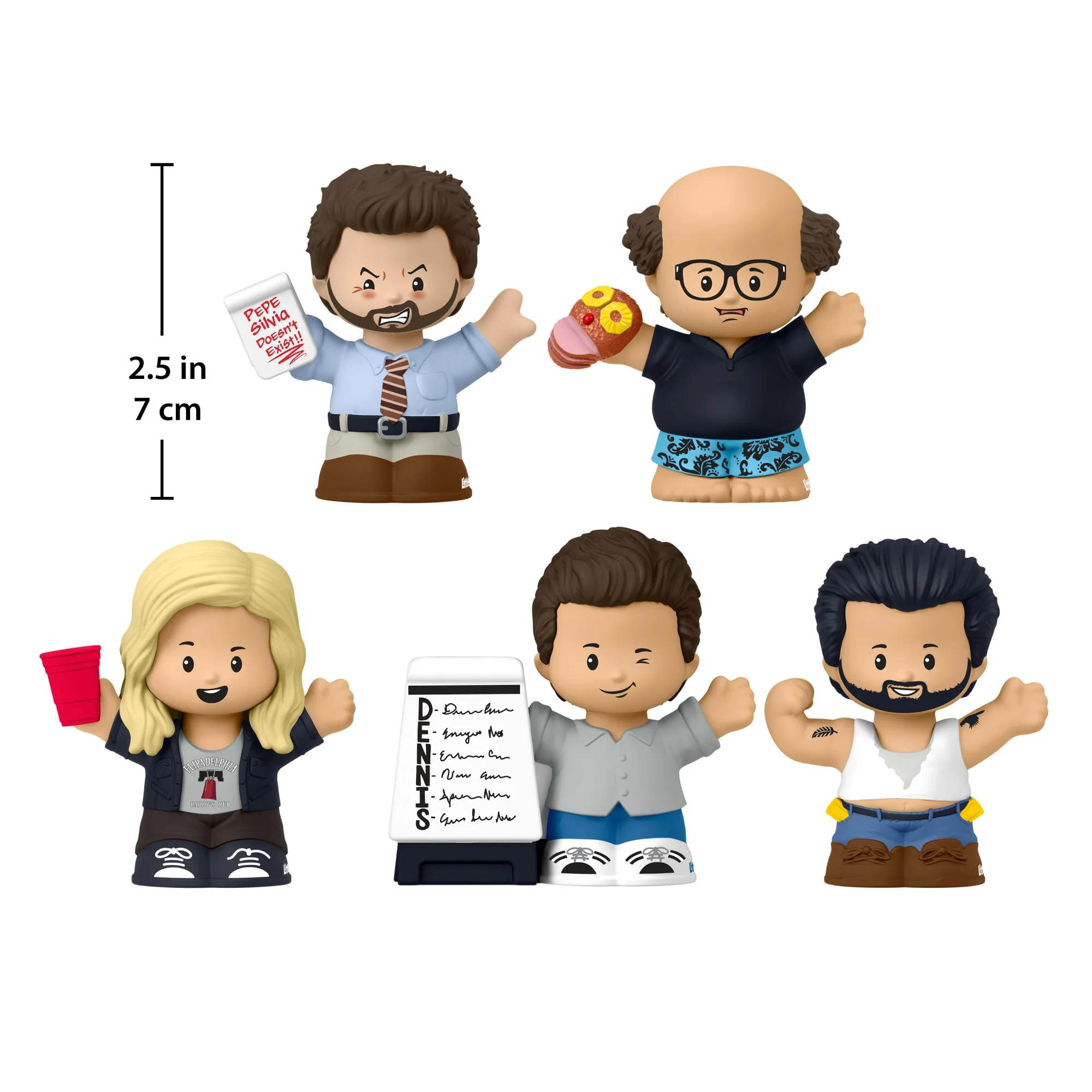 Little People Collector It's Always Sunny in Philadelphia Set For Adults & Fans, 5 Figures - Image 5