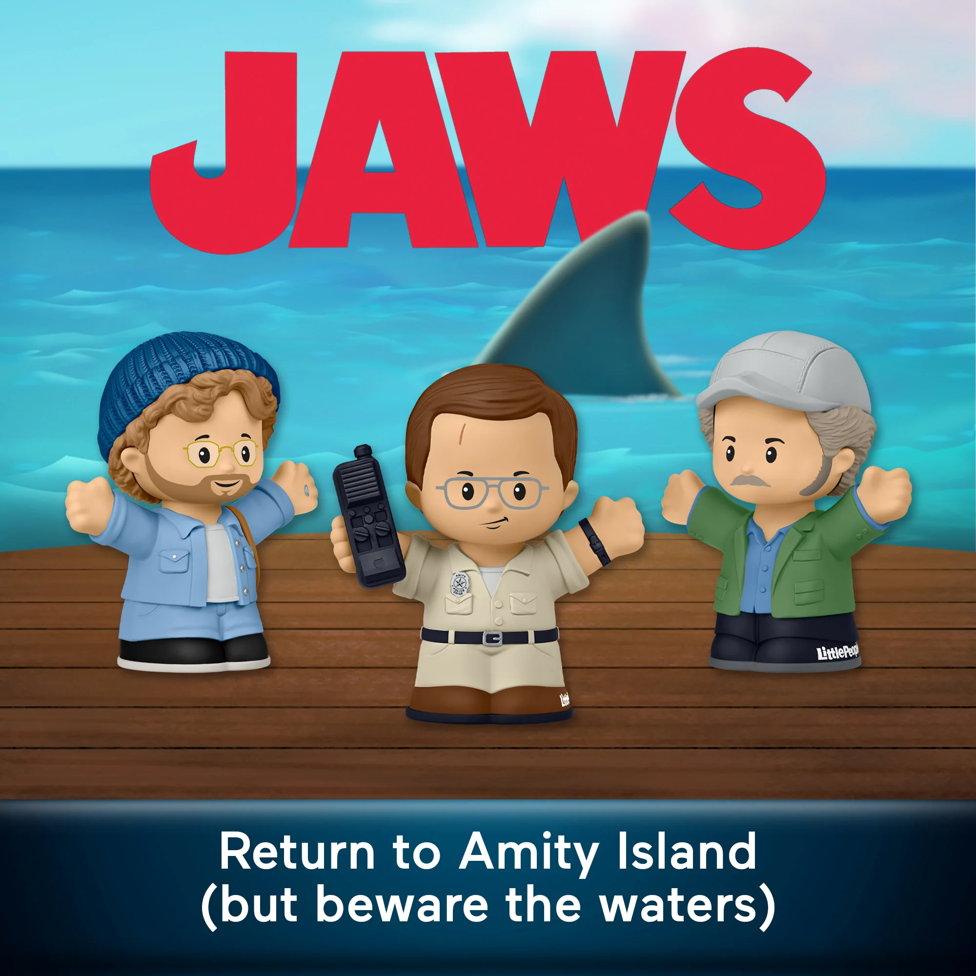 Little People Collector Jaws Movie Special Edition Set For Adults & Fans - Image 2