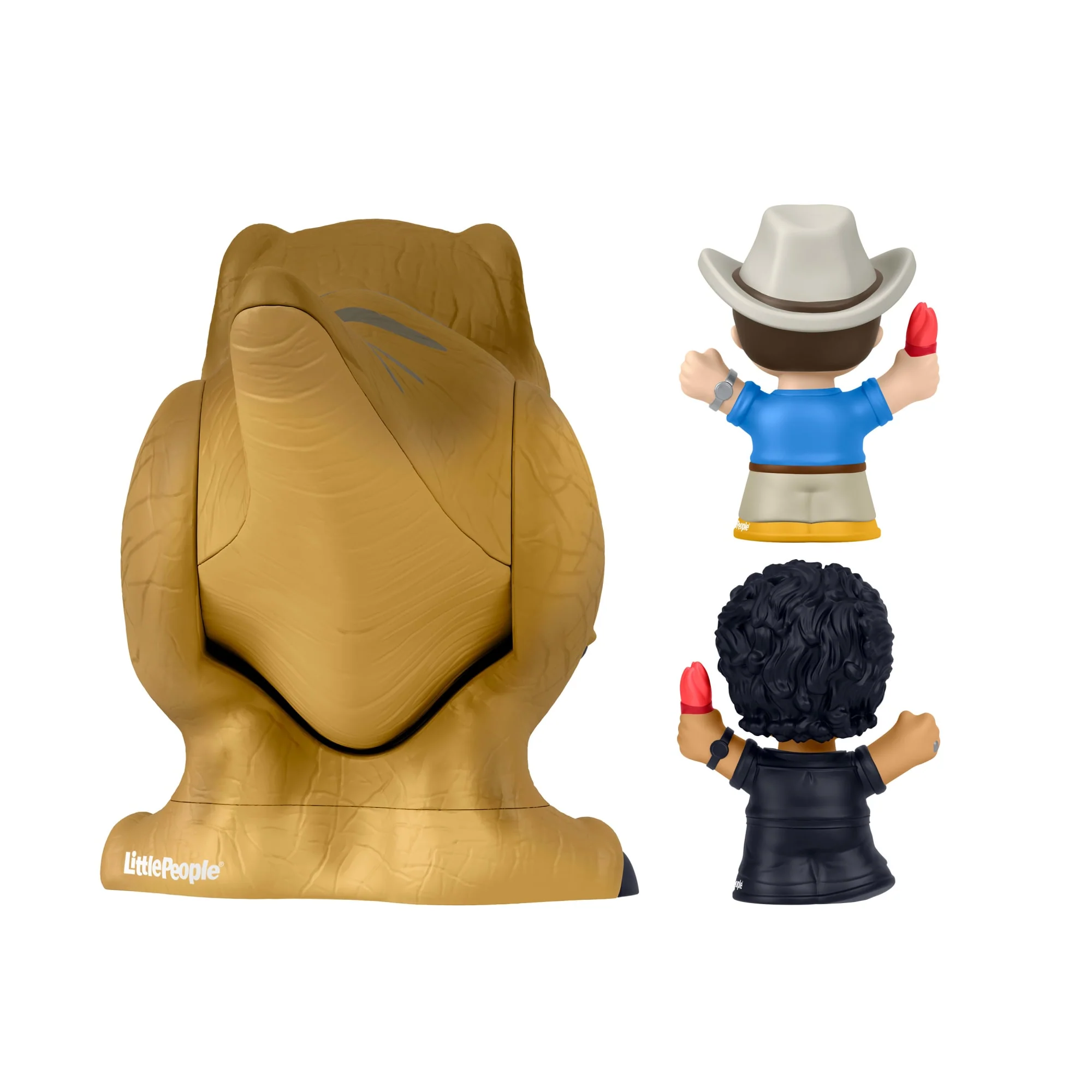 Little People Collector Jurassic Park Special Edition Set With Dinosaur For Movie Fans, 3 Figures - Image 6
