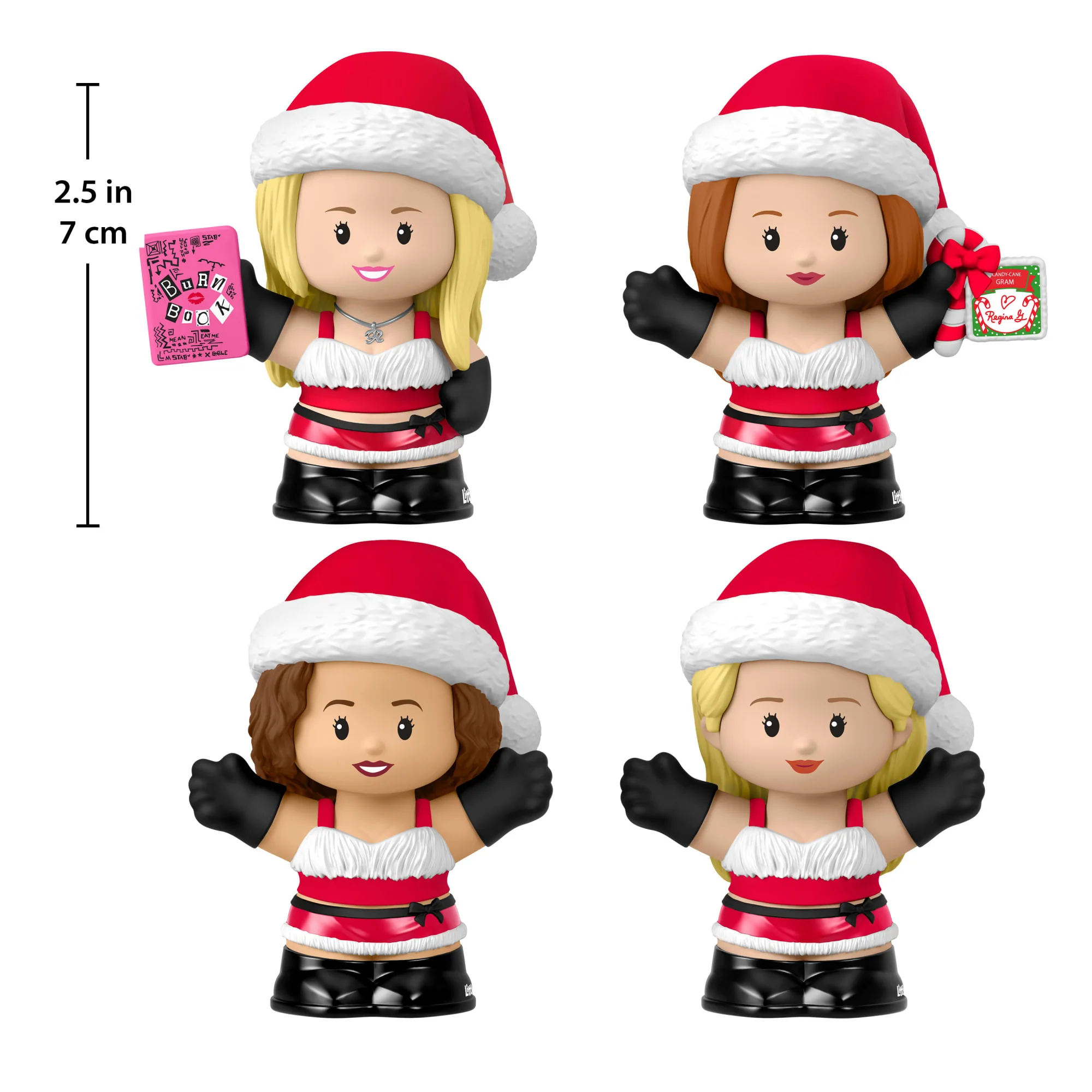 Little People Collector Mean Girls Movie Special Edition Holiday Set For Adults & Fans, 4 Figures - Image 5