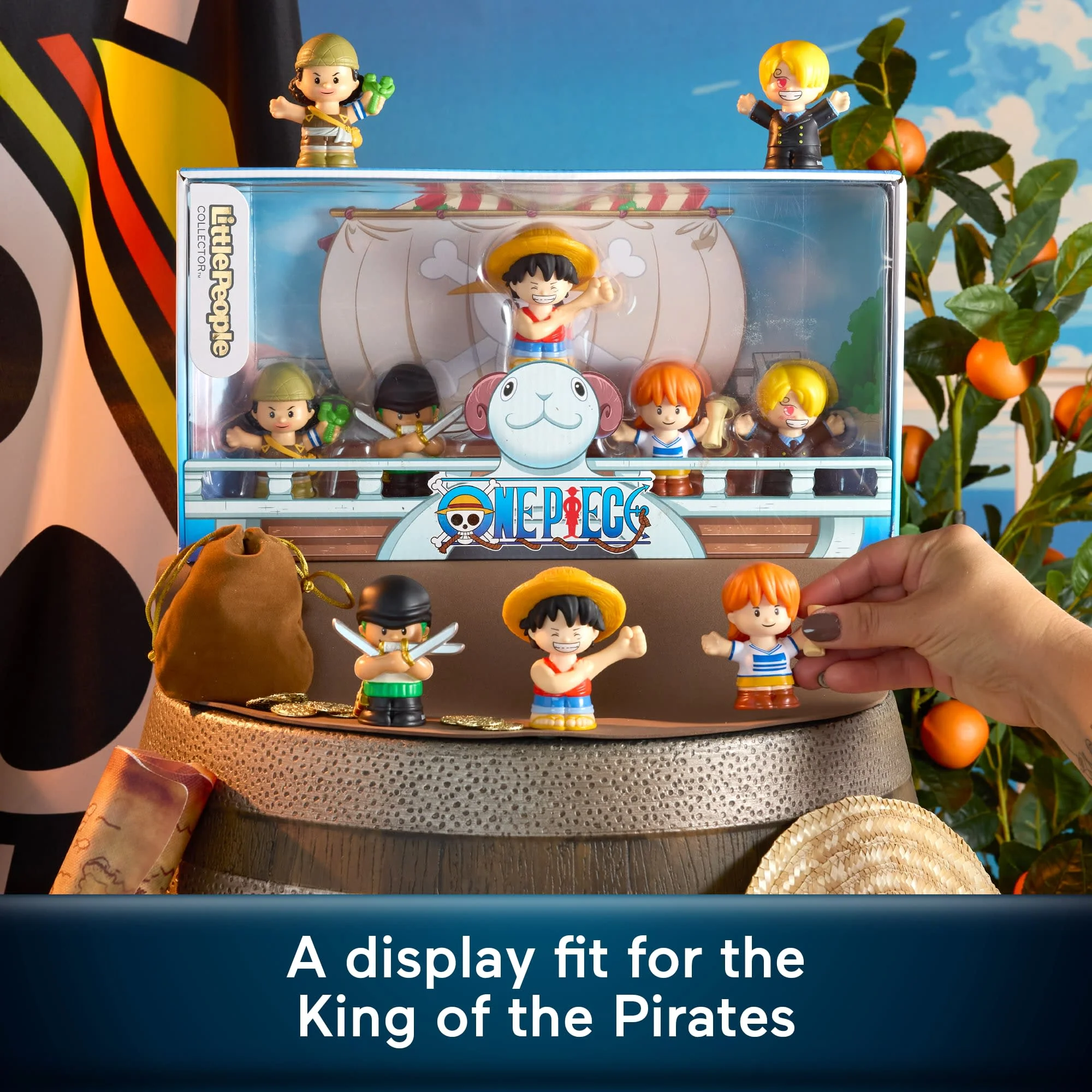 Little People Collector One Piece Anime Series Special Edition Set For Fans, 5 Figures - Image 3