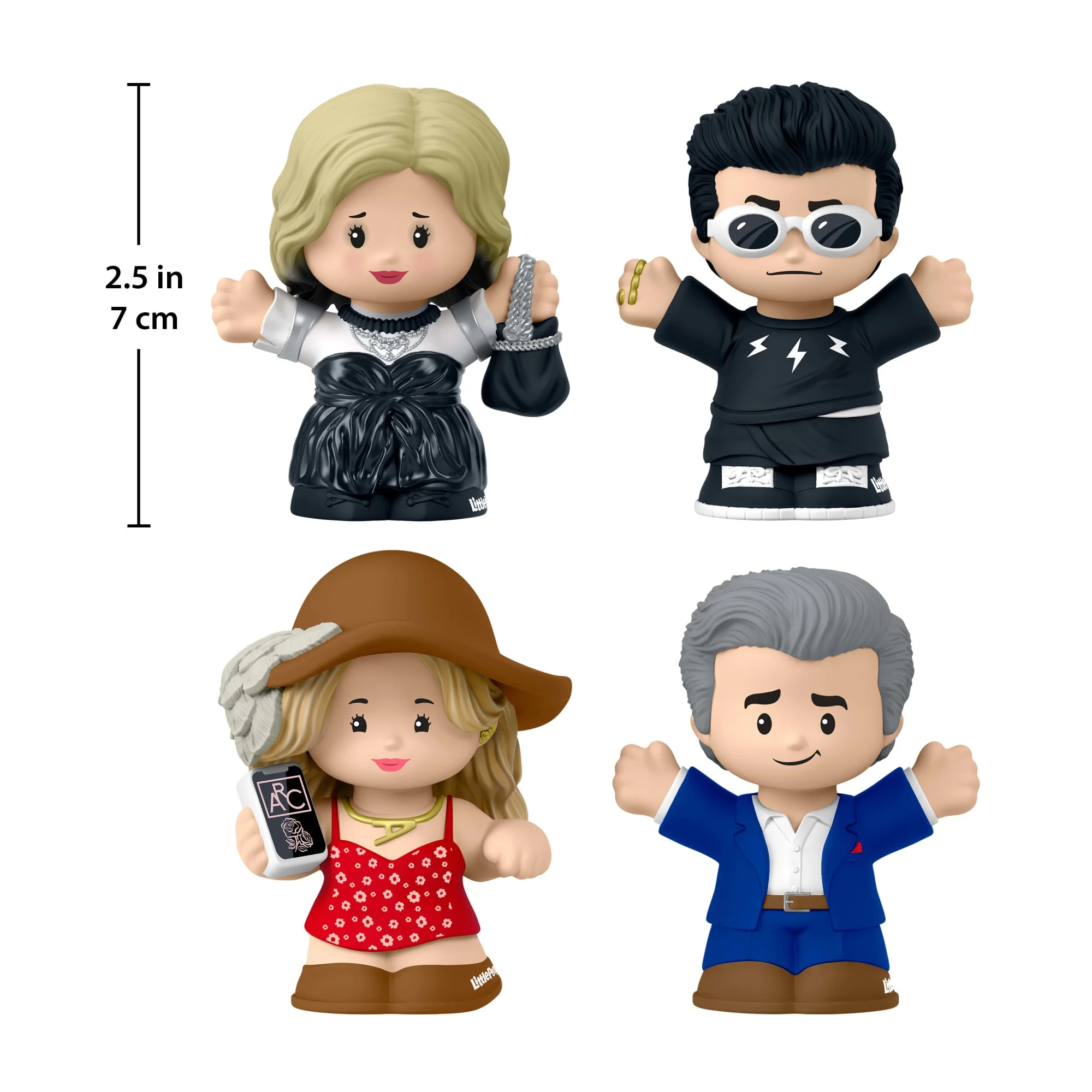 Little People Collector Schitt's Creek Special Edition Set in A Display Gift Box, 4 Figures - Image 5