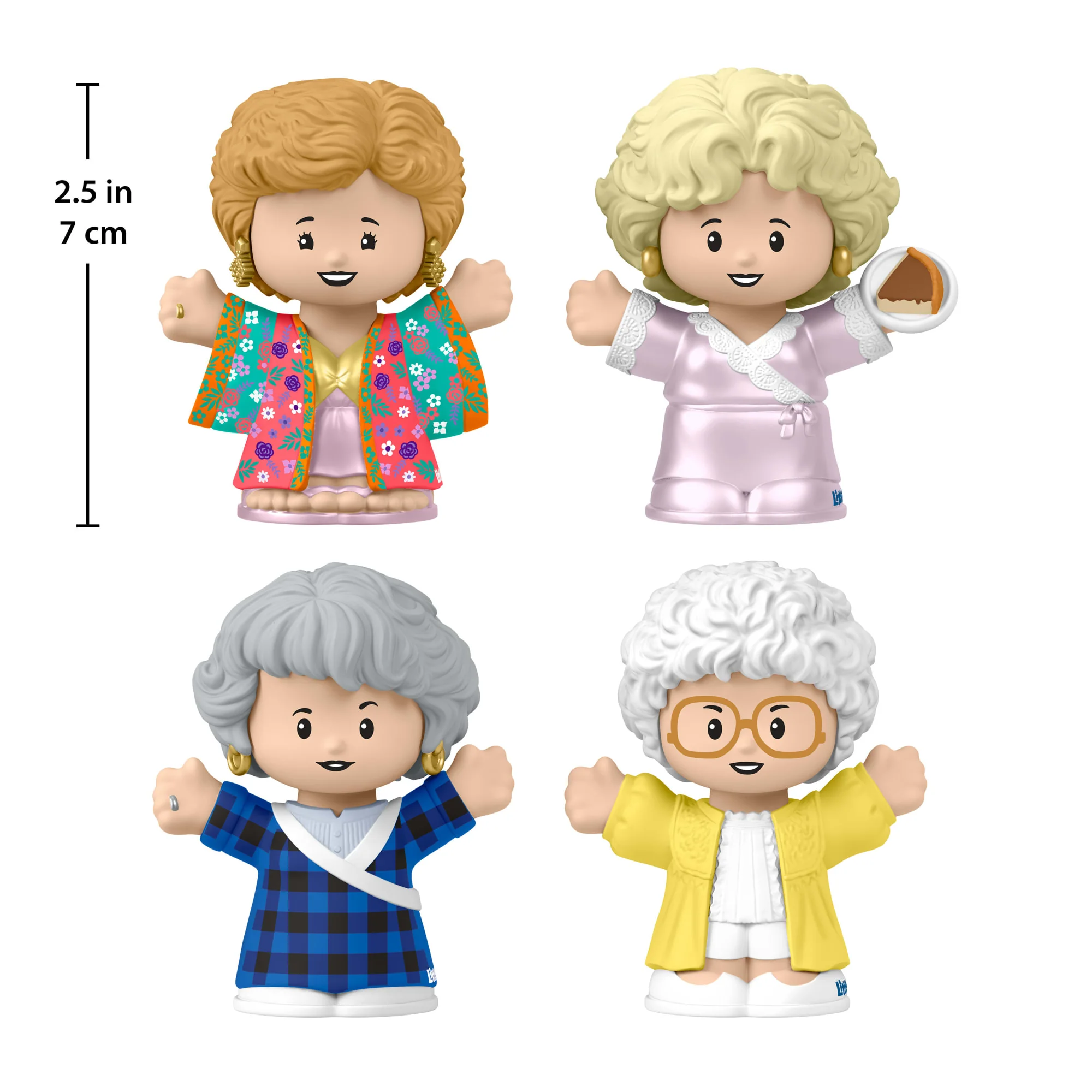 Little People Collector The Golden Girls Late Night Cheesecake, 40th Anniversary Set For Adults & Fans - Image 5