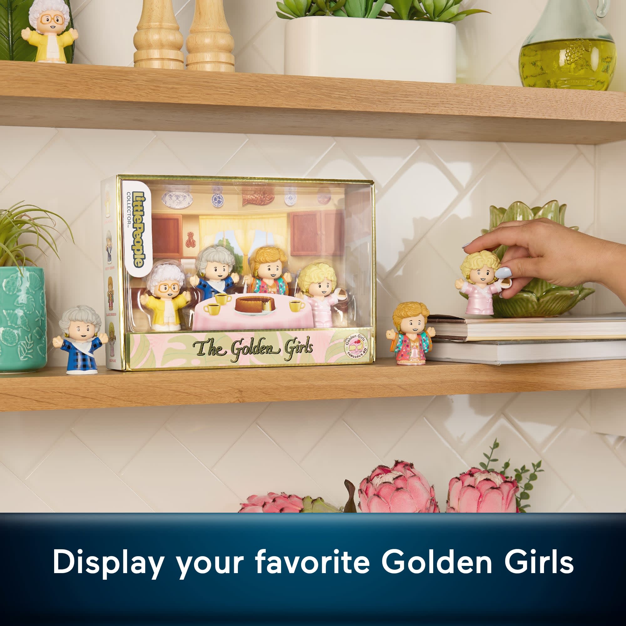 Little People Collector The Golden Girls Late Night Cheesecake, 40Th Anniversary Set For Adults & Fans - Image 3