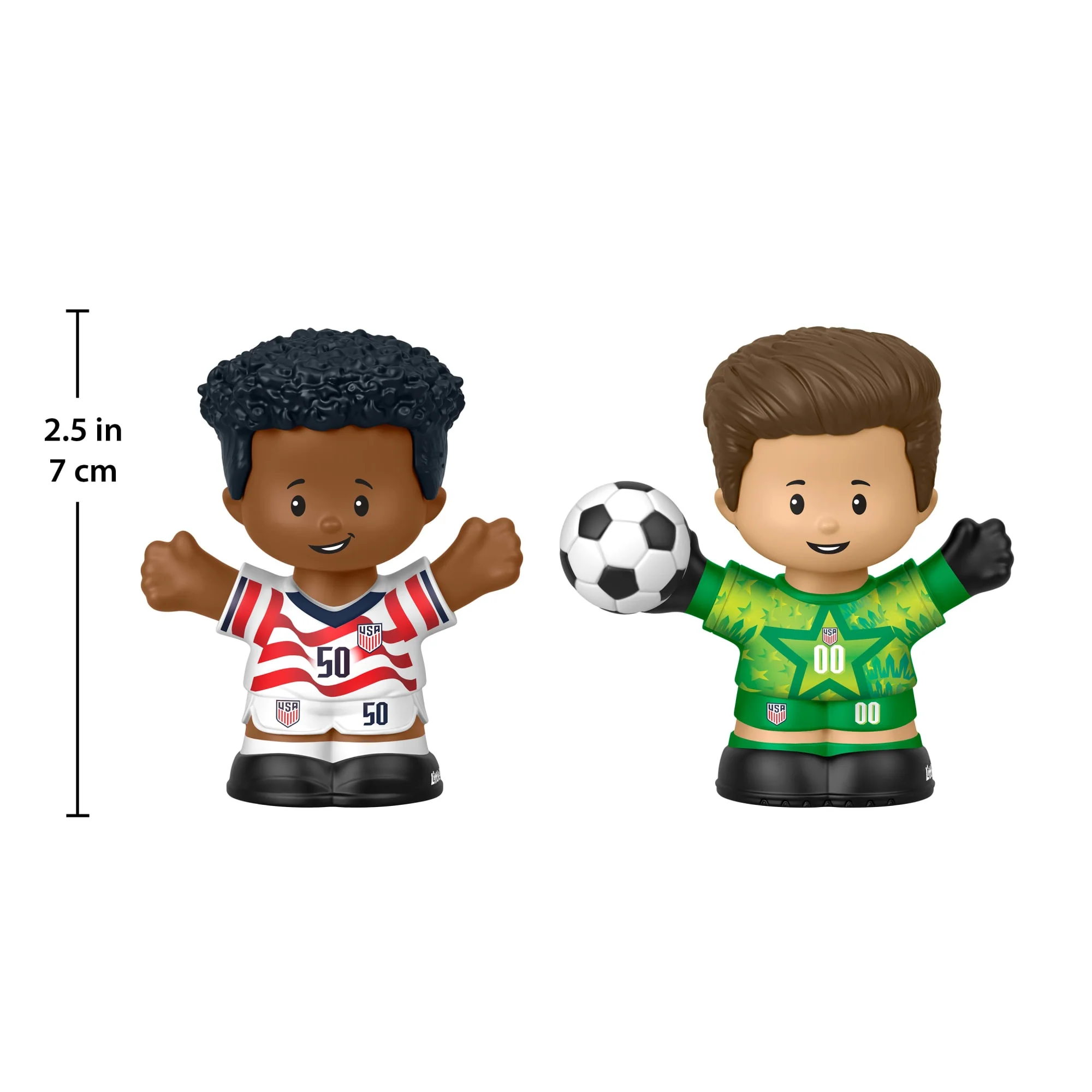 Little People Collector U.S. Soccer Special Edition Set For Sports Fans, 2 Figures - Image 5