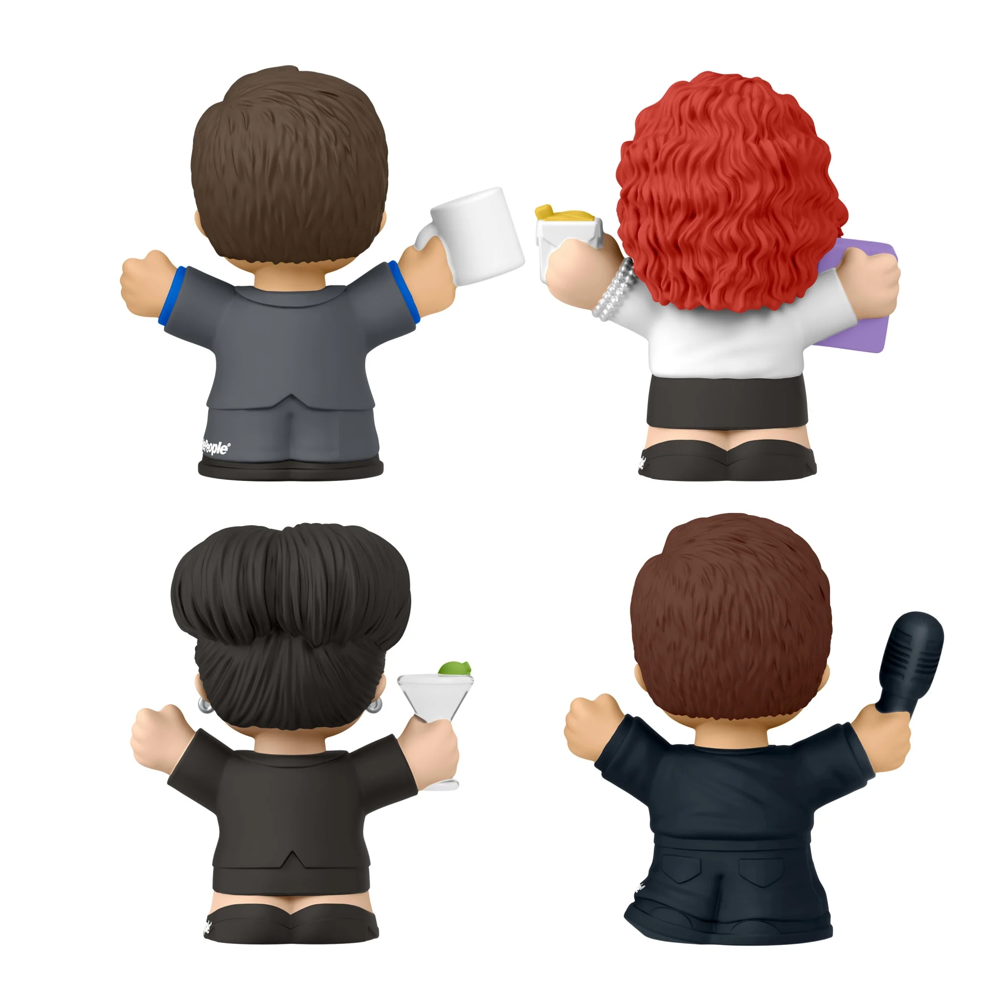 Little People Collector Will And Grace Tv Series Special Edition Set For Adults & Fans, 4 Figures - Image 6