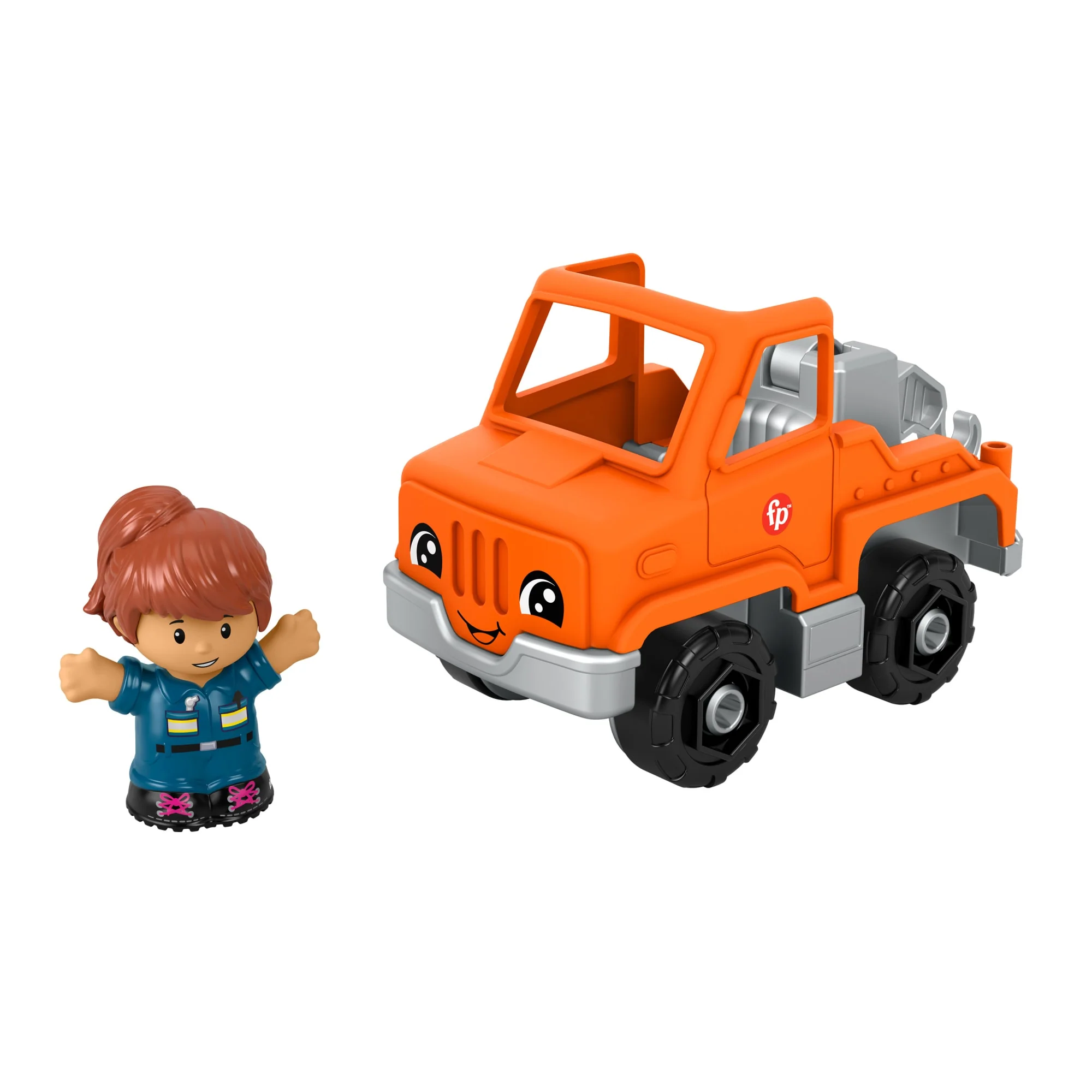 Fisher-Price  Little People  Coffret  Dépanneuse et Figurine - Image 3