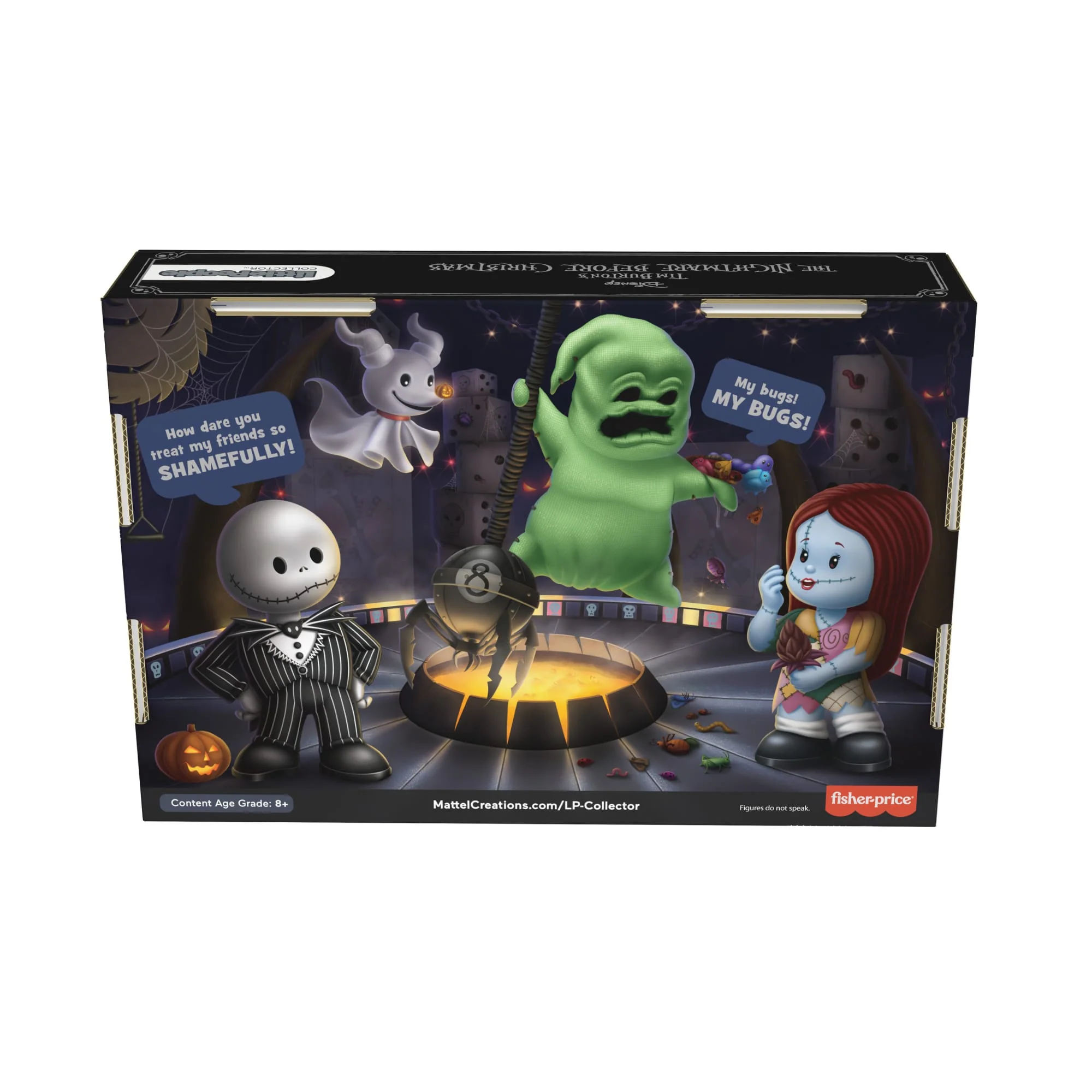 Little People-Coffret 4 Figurines L’Étrange Noël de Monsieur Jack - Image 6