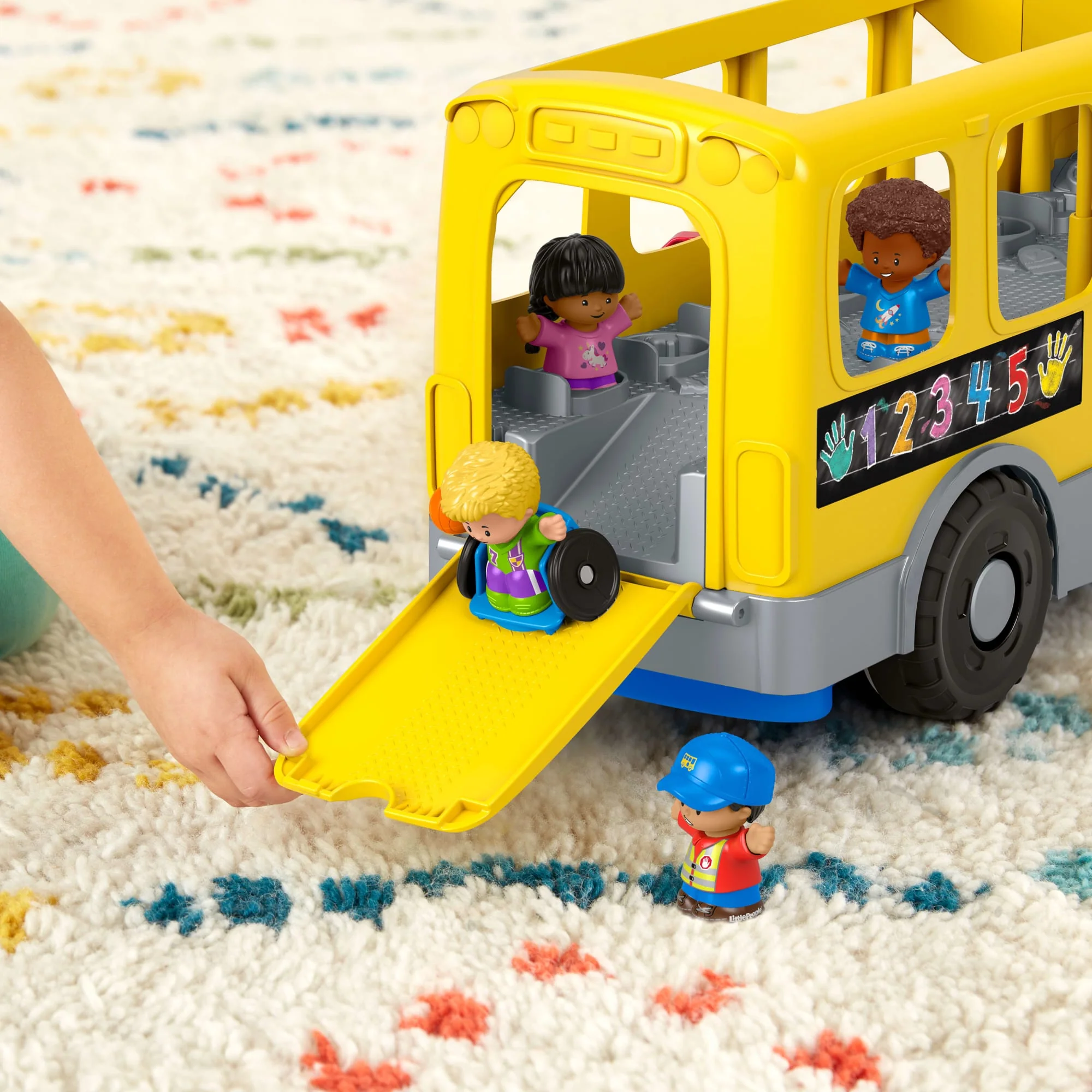 Fisher-Price® Little People® Gros Autobus Scolaire Jaune - Image 3