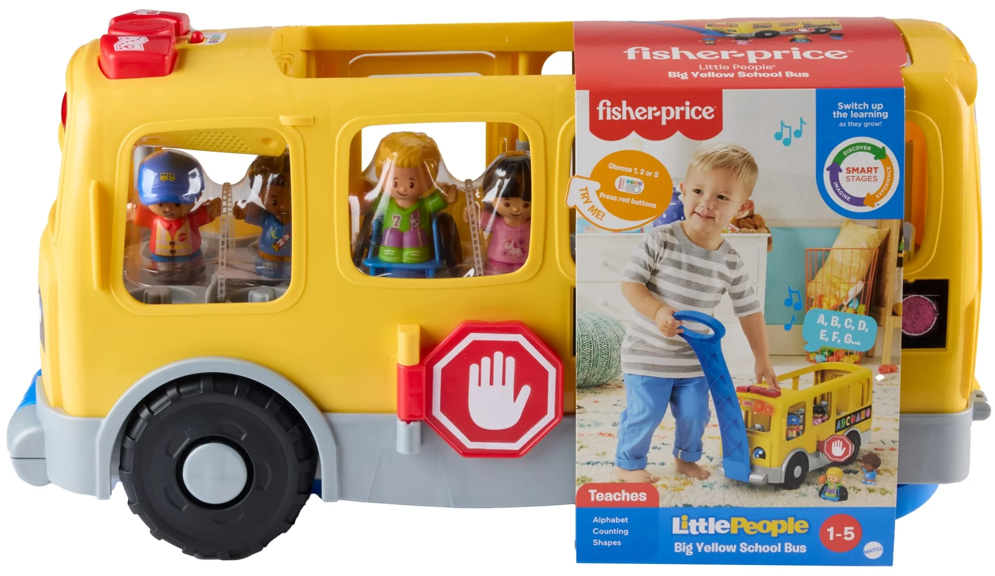 Fisher-Price® Little People® Gros Autobus Scolaire Jaune - Image 6