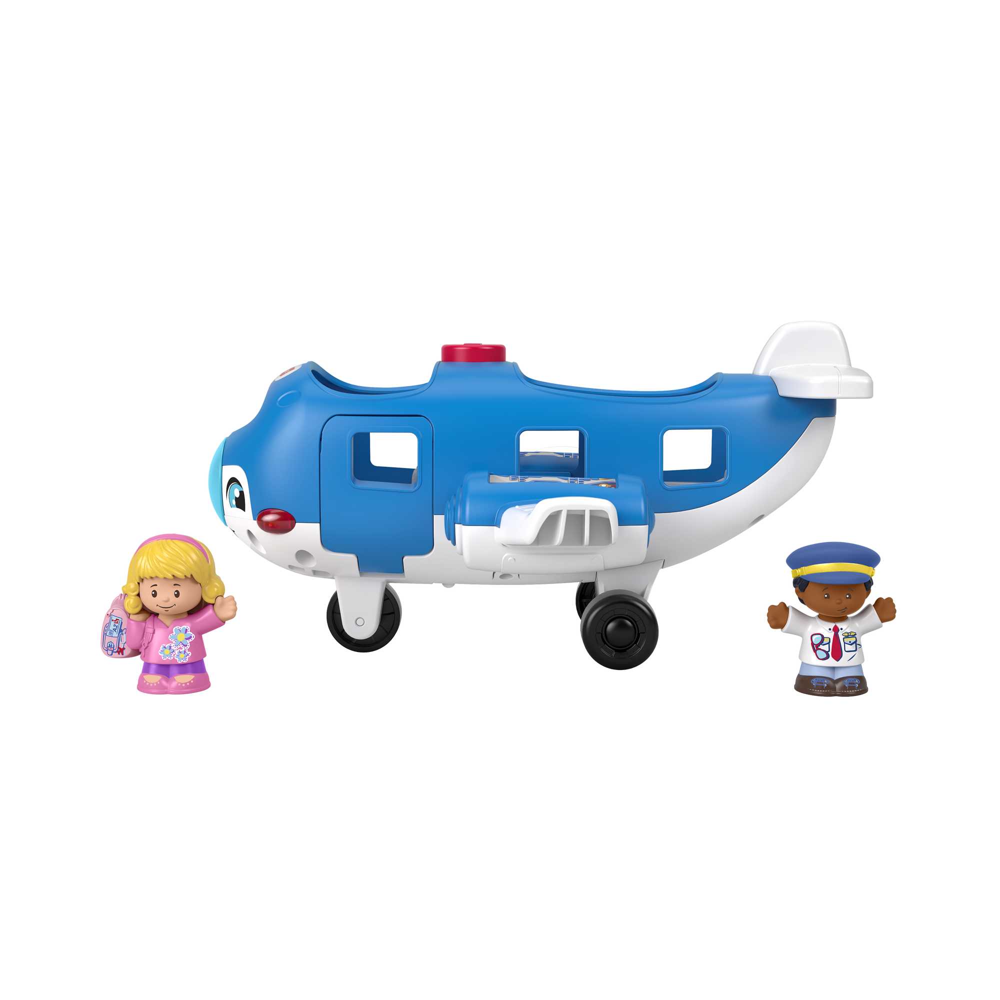 Fisher-Price Little People L’Avion de L’Amitié Version Anglaise et Française - Image 6