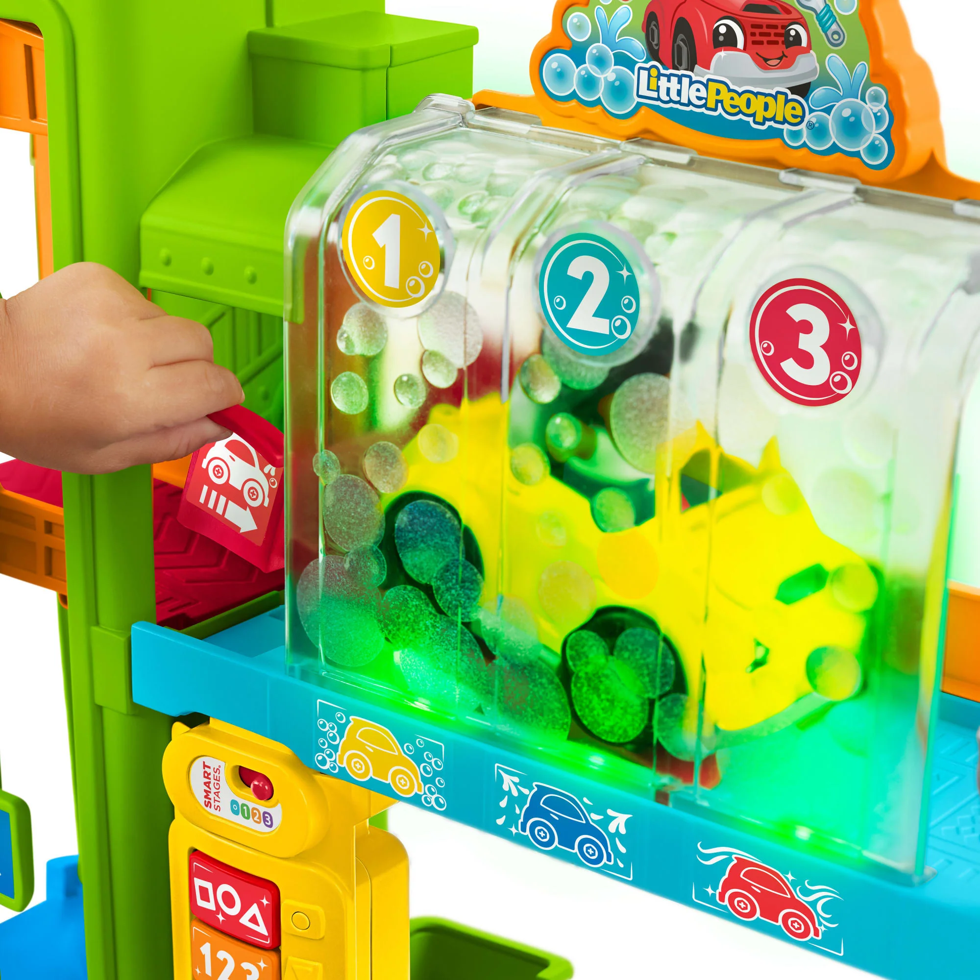 Fisher-Price Little People Coffret de Jeu Le Garage Lumineux - Image 4