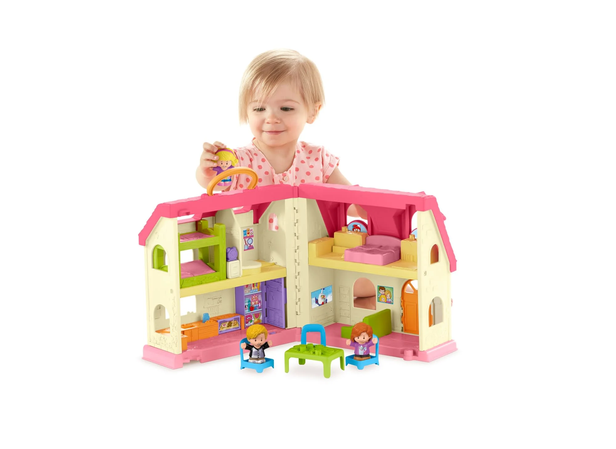 Fisher-Price Little People Maison Surprise et Sons - Image 2