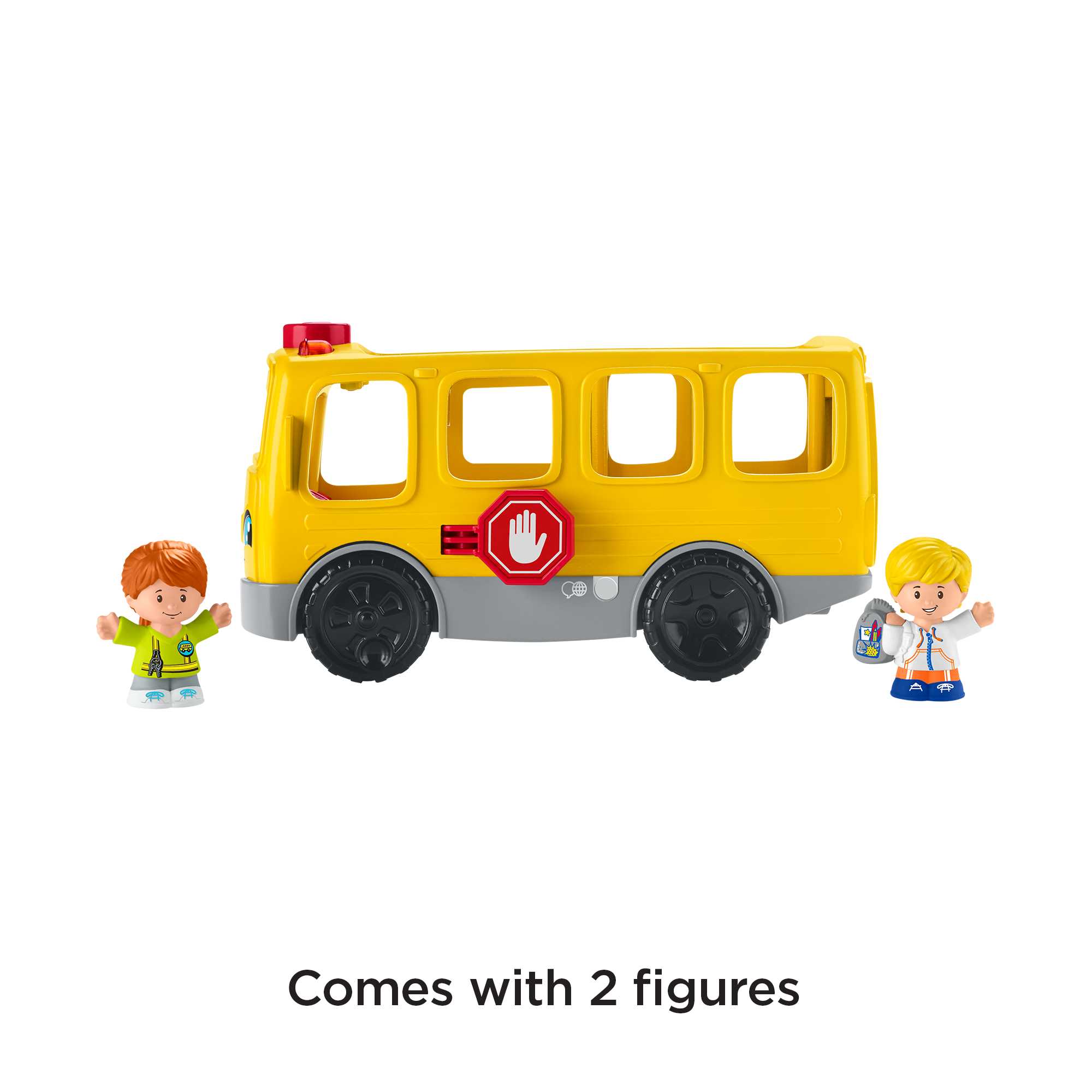 Fisher-Price Little People Sit With Me School Bus - English & French Version - Image 5