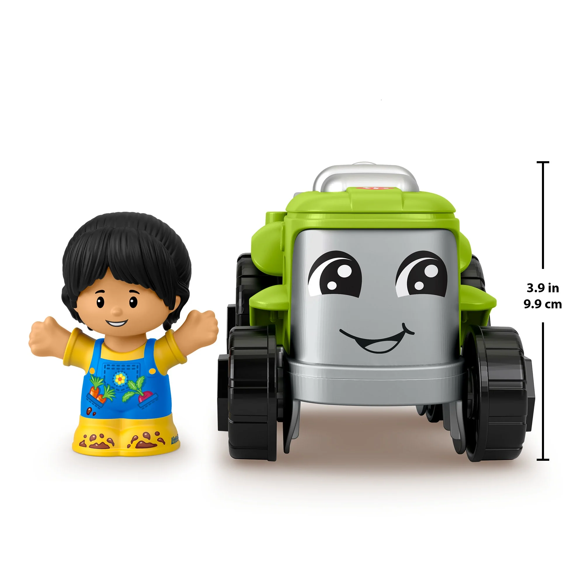 Fisher-Price Little People Tractor Farm Toy & Figure Set For Toddlers, 2 Pieces - Image 4