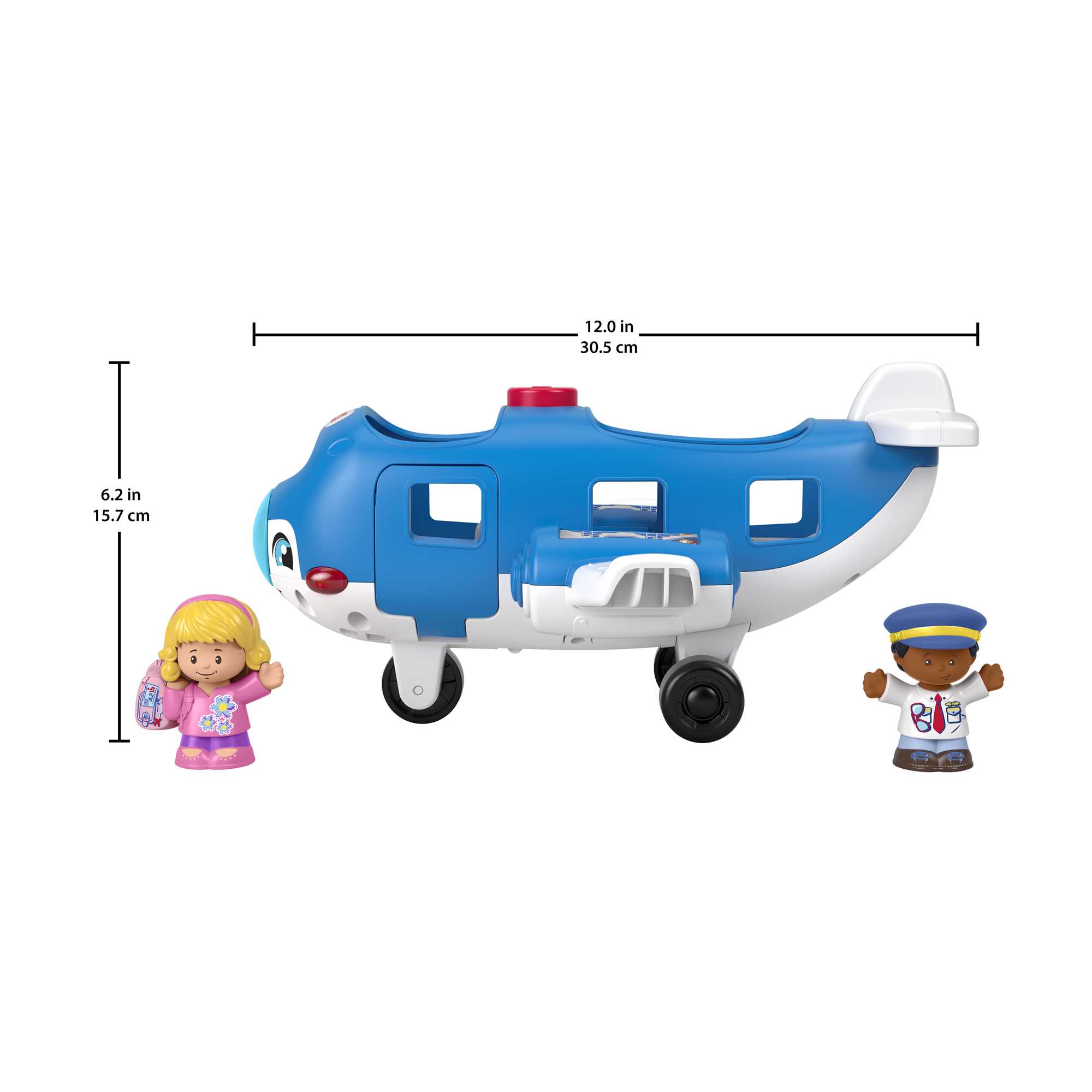 Fisher-Price Little People Travel Together AIrplane - English & French Version - Image 6