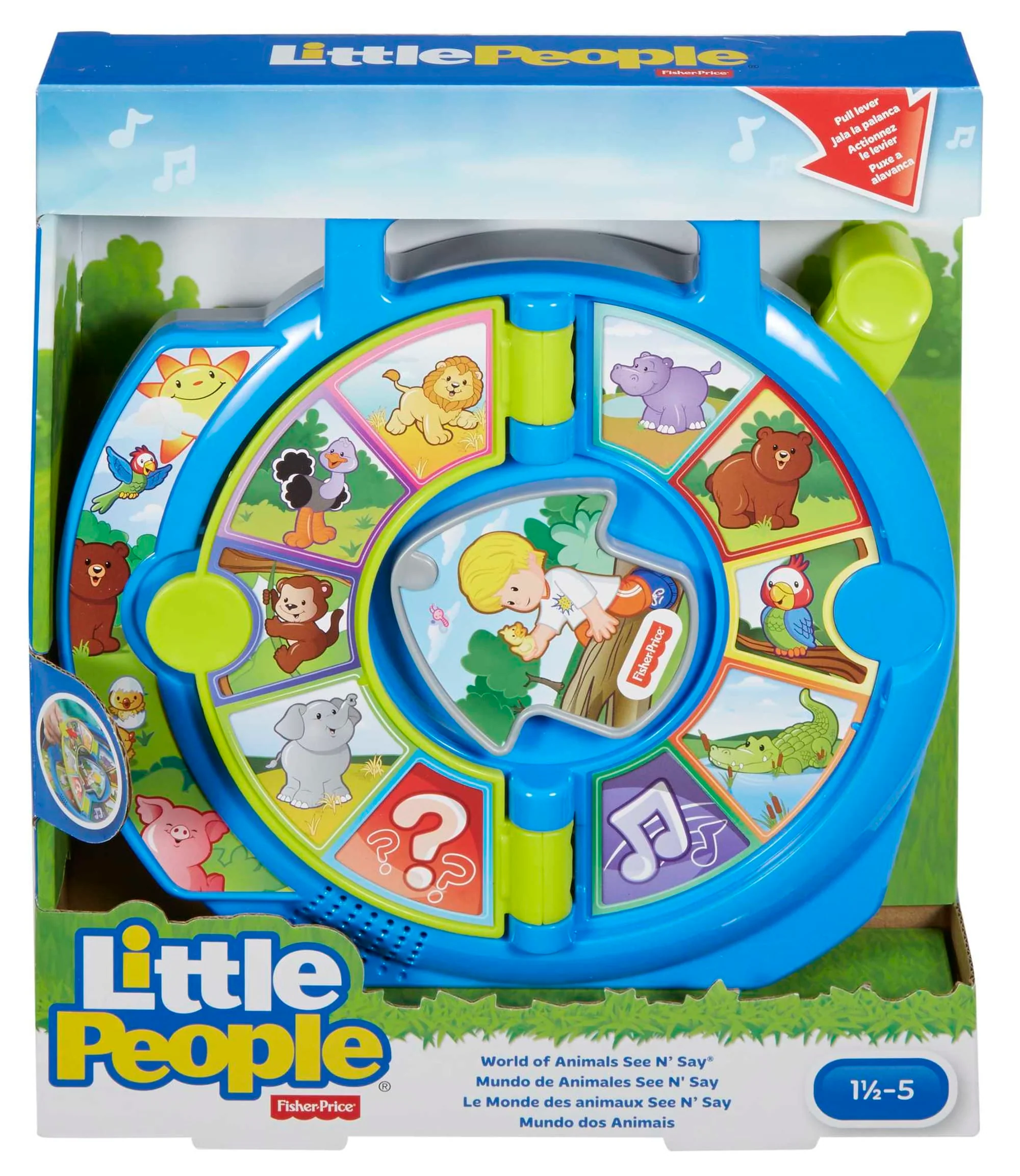 Fisher-Price Little People World Of Animals See ‘n Say Toddler Musical Learning Toy - Image 6
