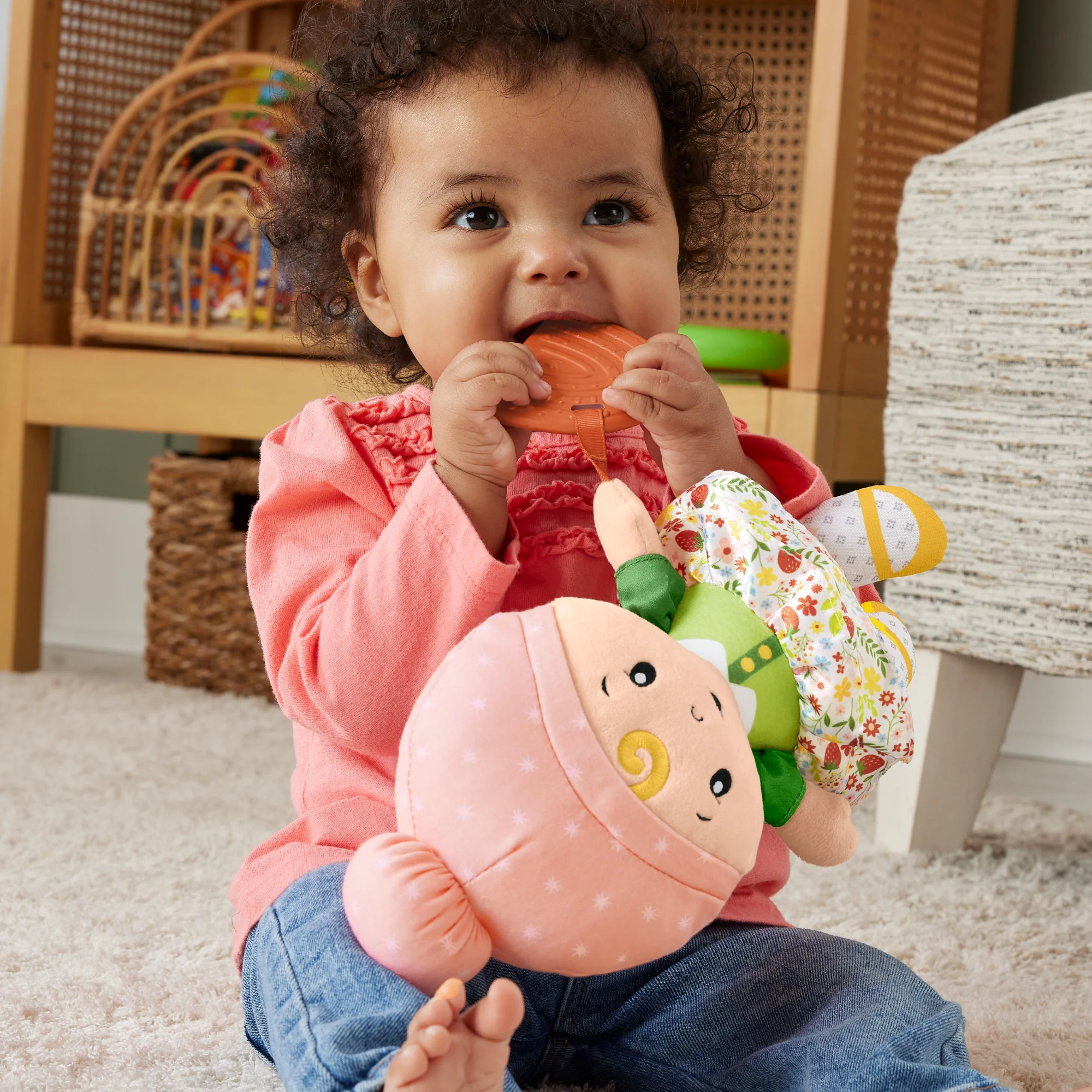 Fisher-Price  Jouet Sensoriel Pour Bébé  Ma Première Poupée Câline - Image 3
