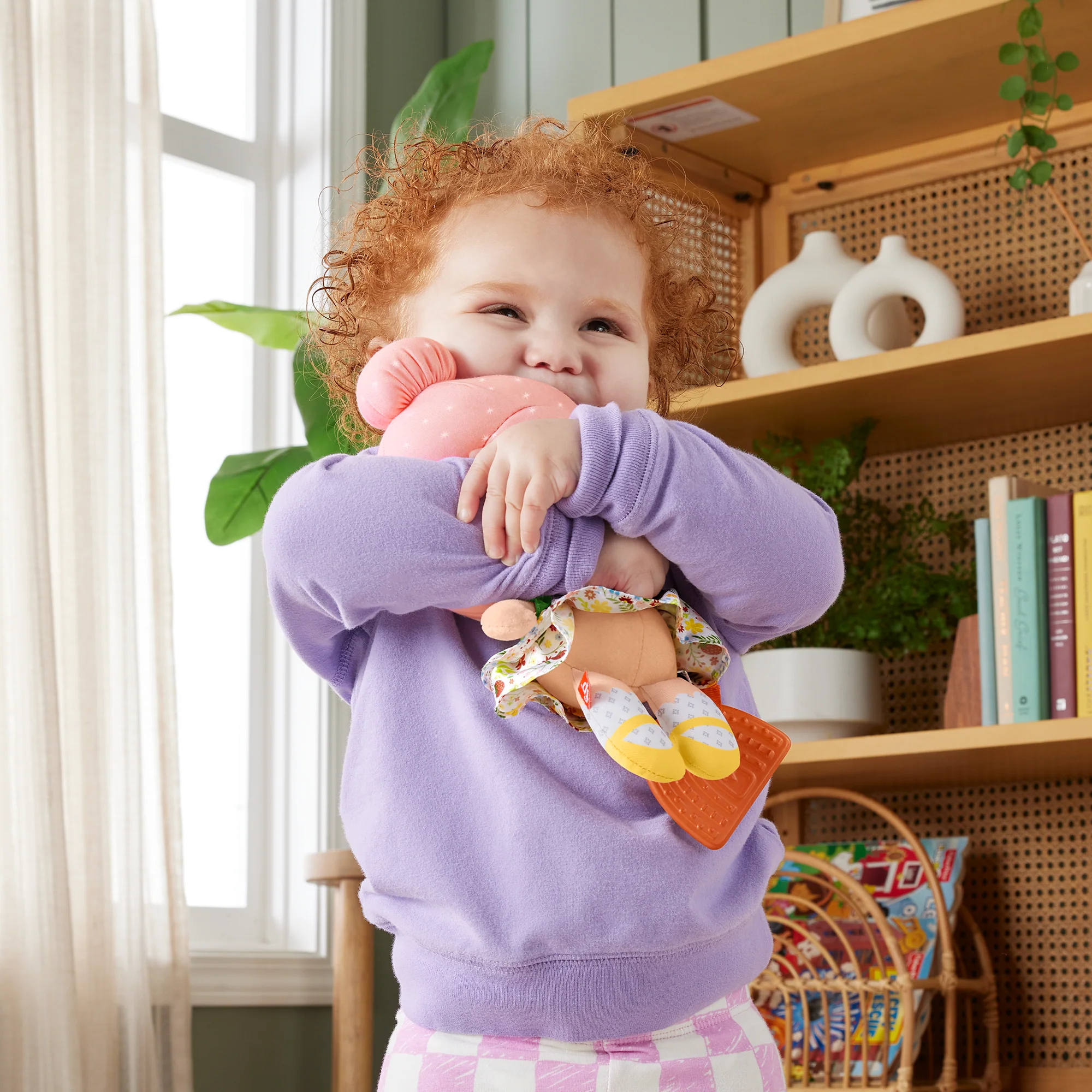 Fisher-Price  Jouet Sensoriel Pour Bébé  Ma Première Poupée Câline - Image 4