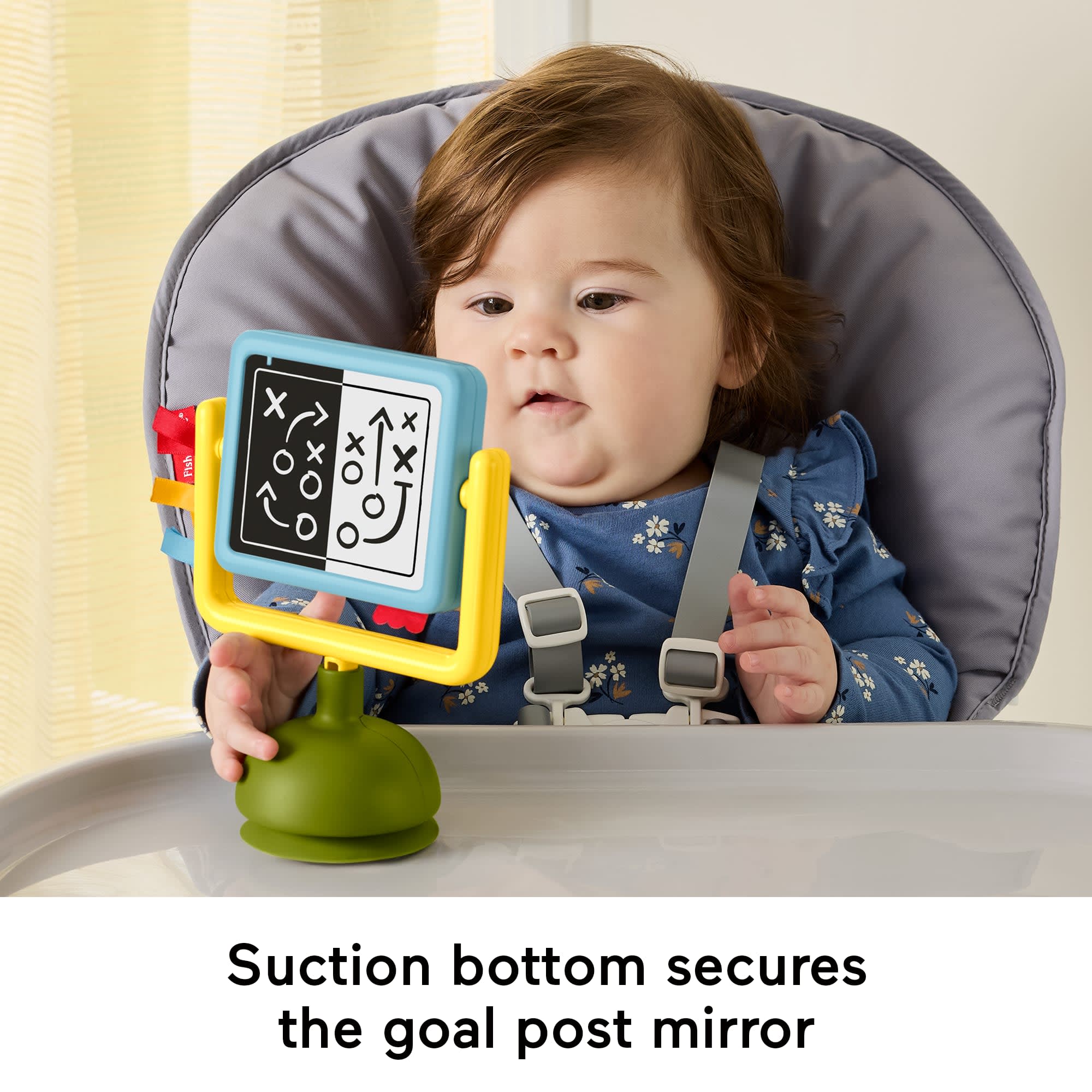 Fisher-Price Mini Me Moments Tiny Tailgater Set, 6-Piece Baby Sensory Activity Toys - Image 4