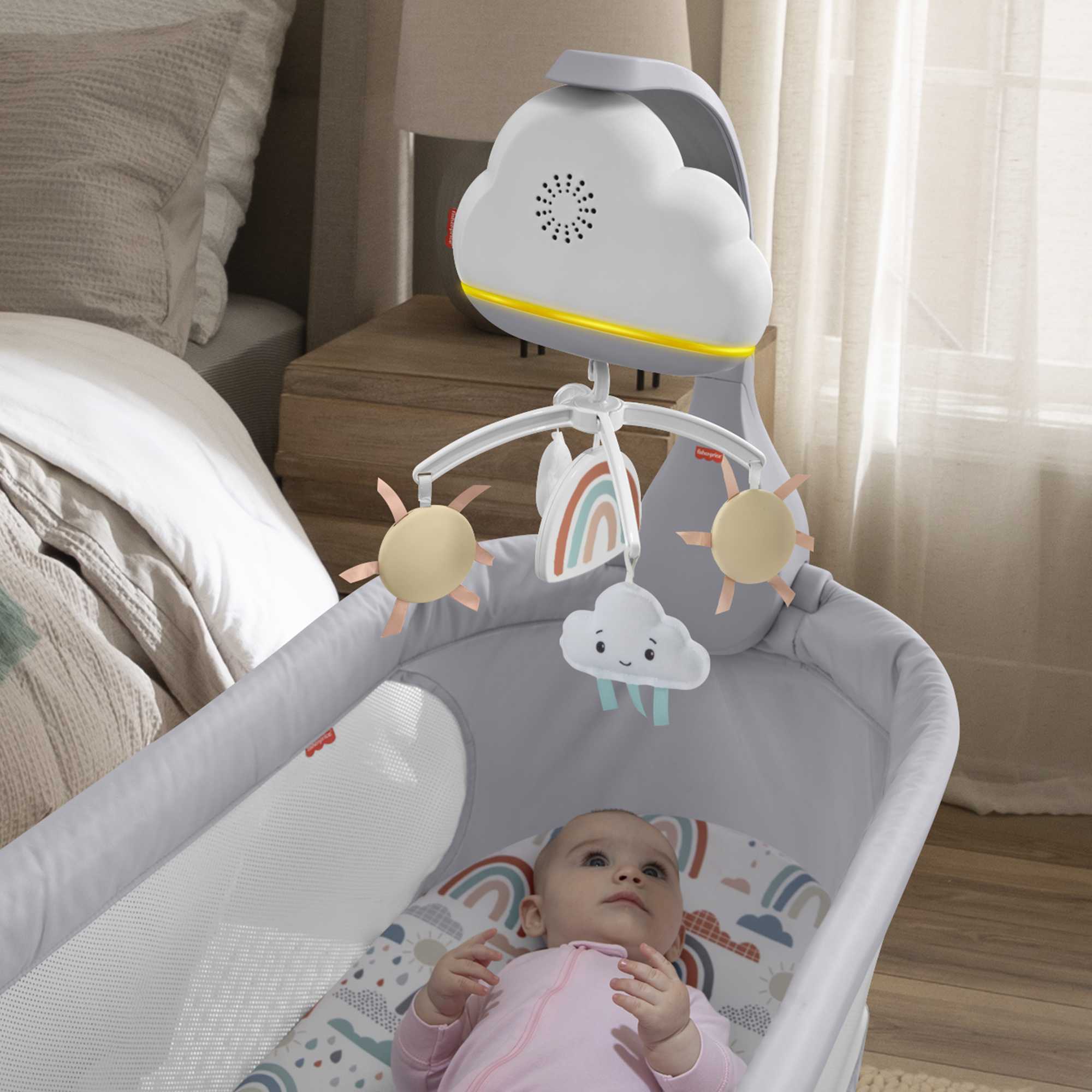 Fisher-Price Mobile Motif Arc-en-Ciel 2 en 1 - Image 3