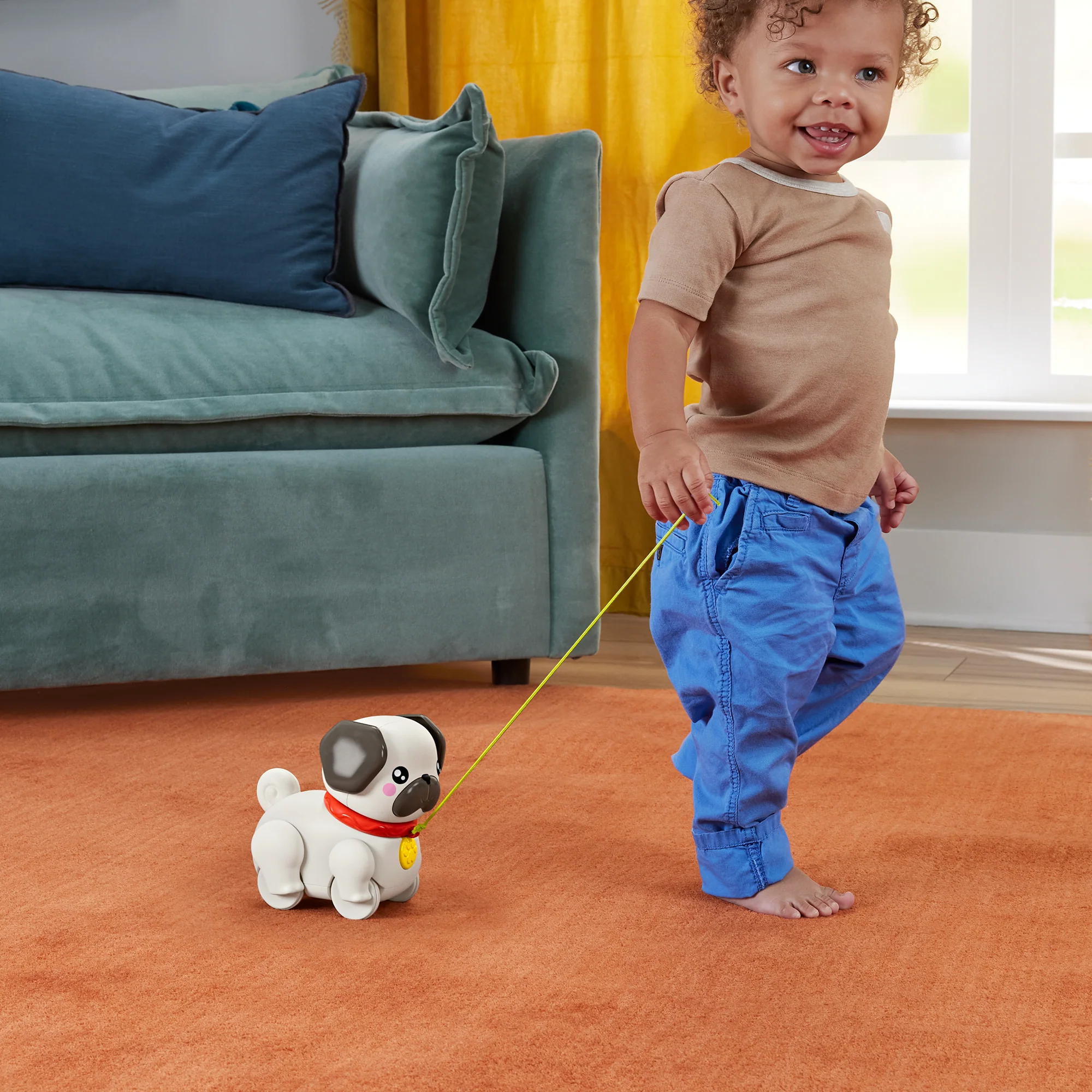 Fisher-Price-Mon Carlin à Promener-Jouet à Tirer Pour Bébé - Image 3