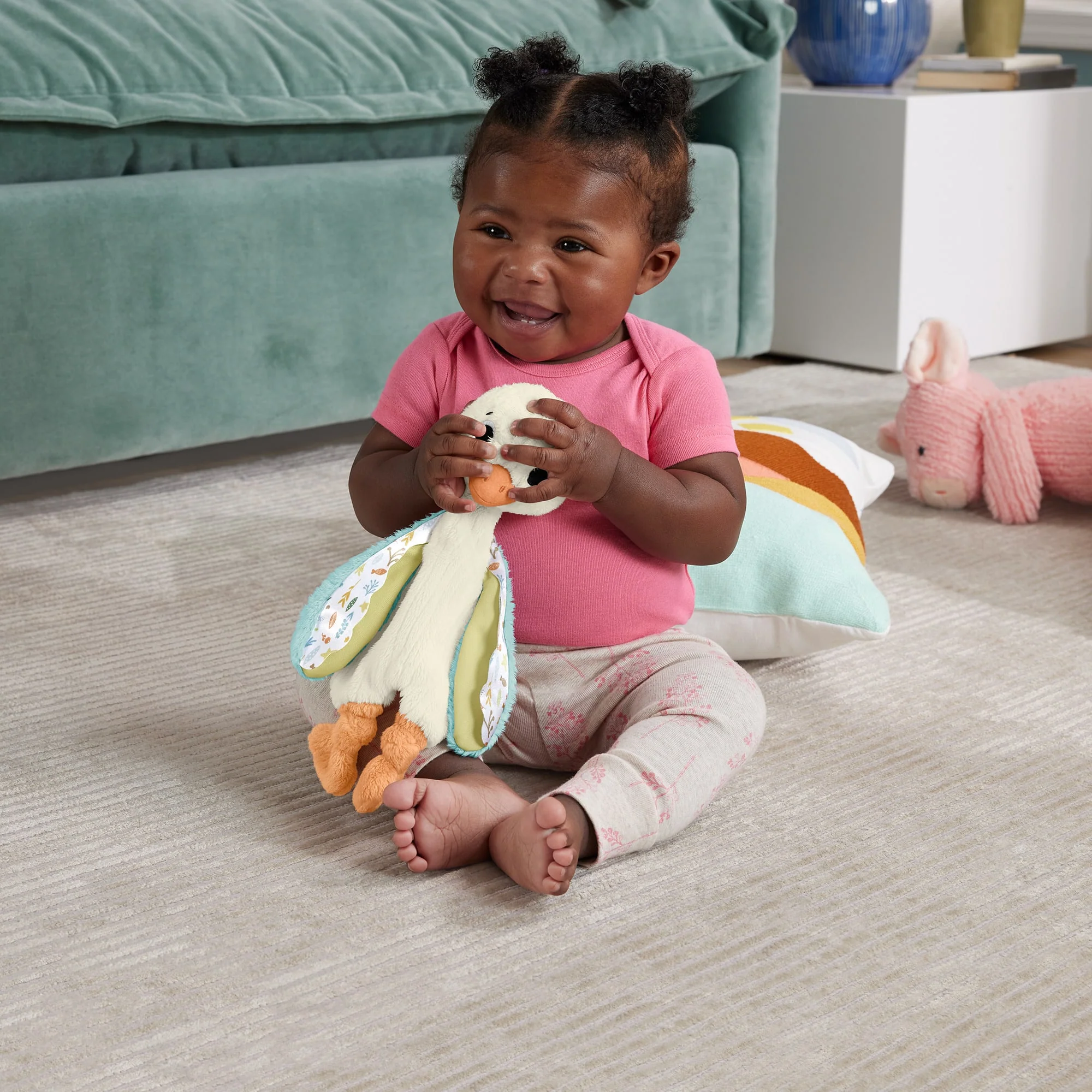 Fisher-Price  Mon Oie Câline, Jouet Sensoriel et Sonore Pour Bébé - Image 2
