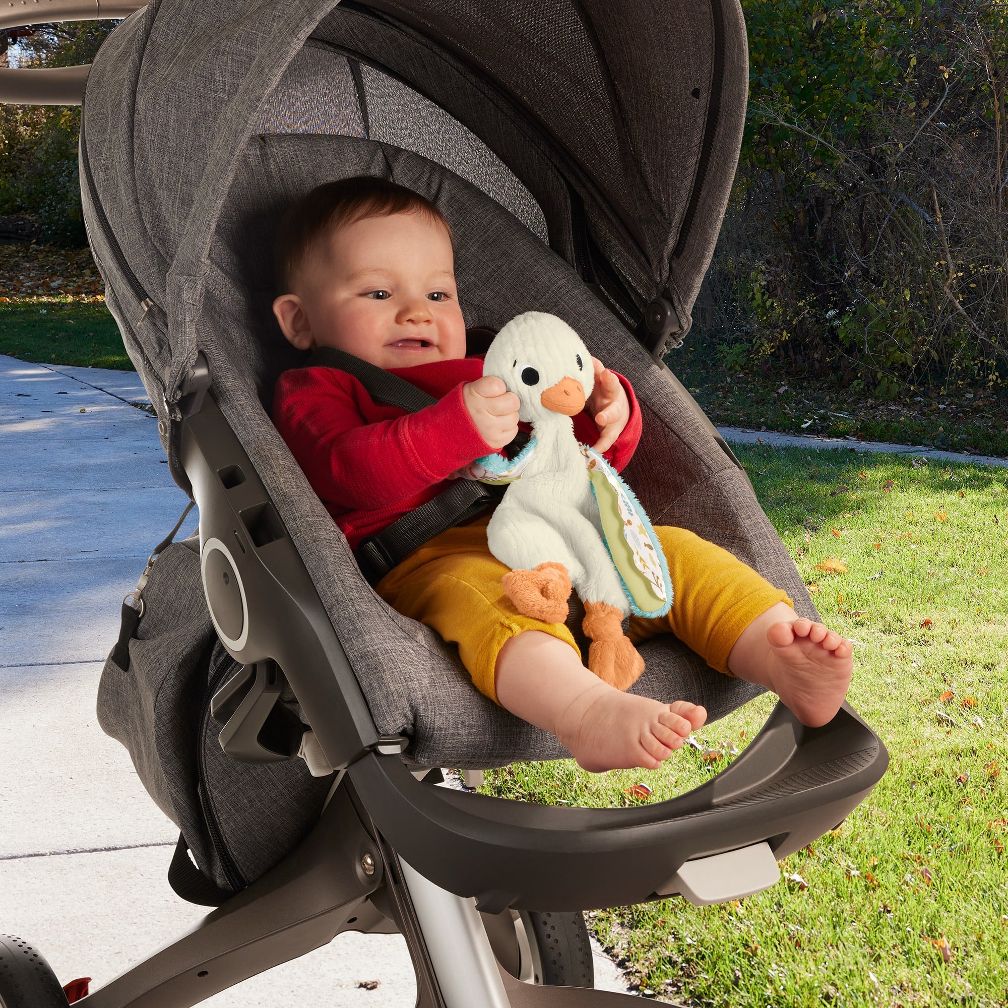 Fisher-Price  Mon Oie Câline, Jouet Sensoriel et Sonore Pour Bébé - Image 4