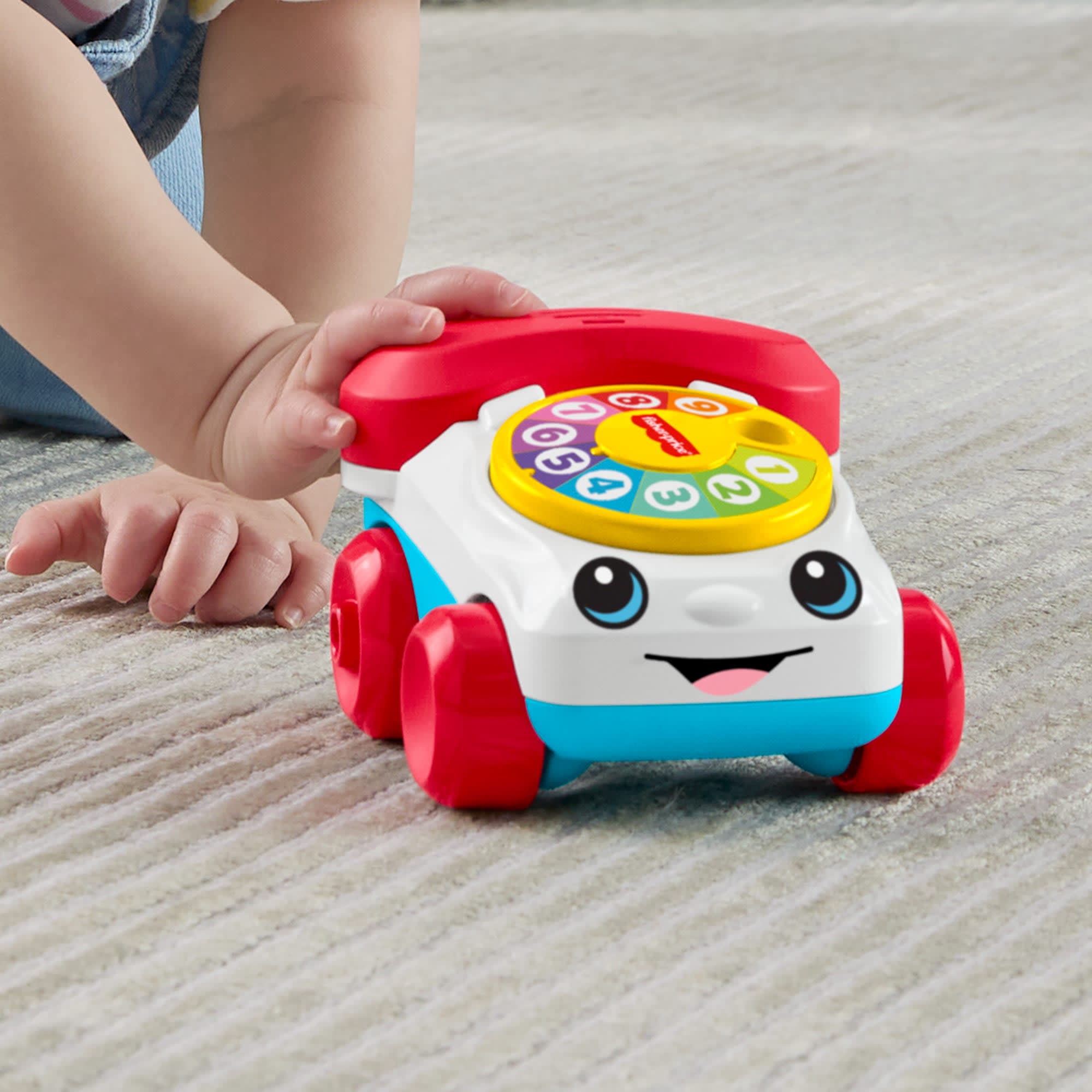 Fisher-Price-Mon Premier Téléphone Animé à Pousser-Avec Effets Sonores - Image 4