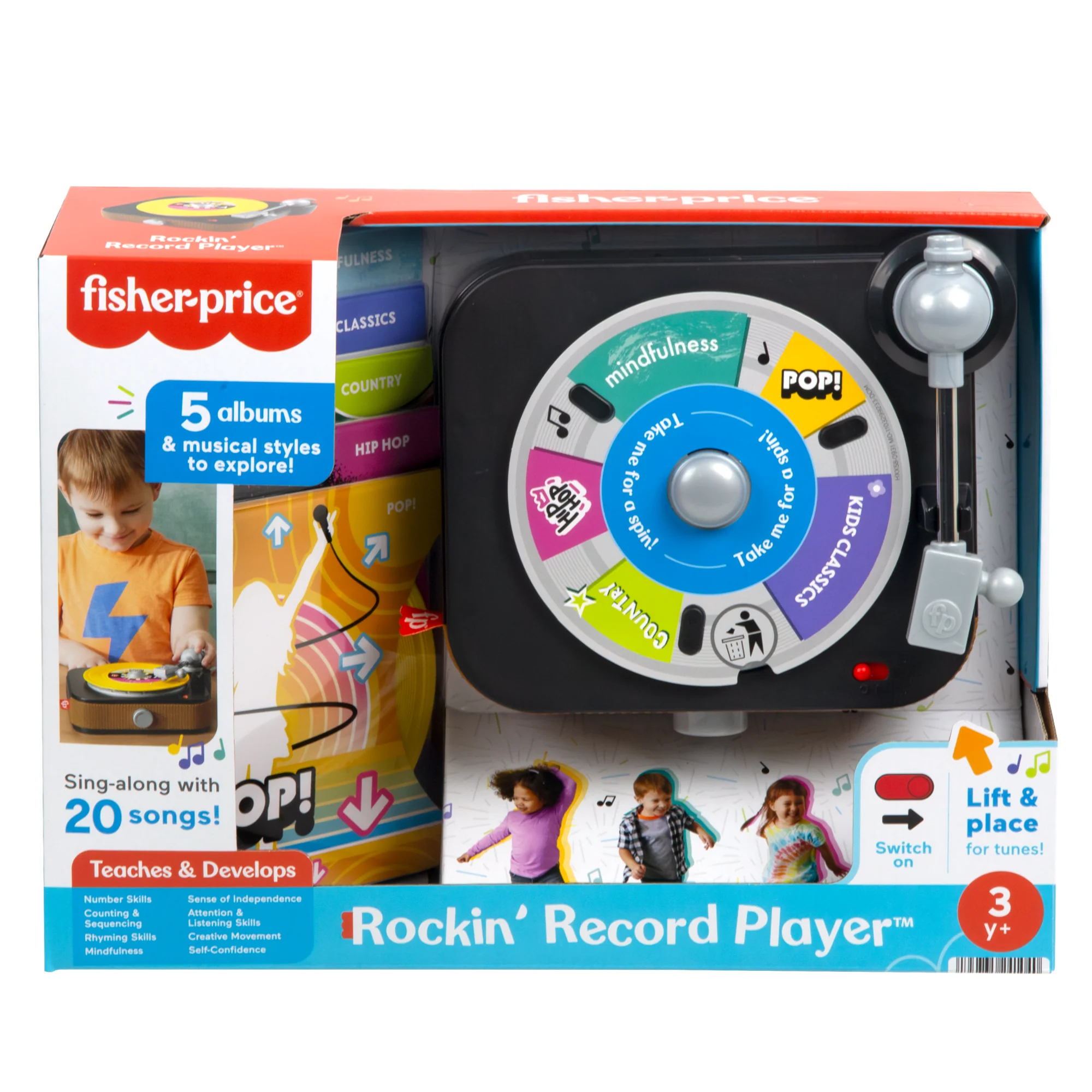 Fisher-Price Mon Premier Tourne-Disque, Musical, Jeu à Faire Semblant - Image 5