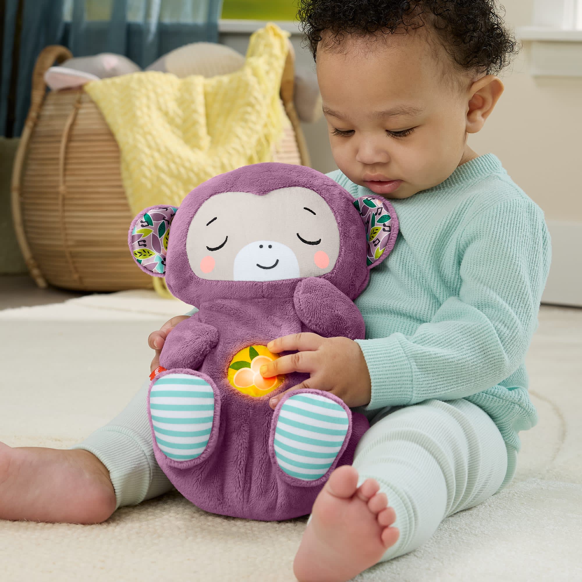 Fisher-Price Mon Singe Câlins Violet - Image 3