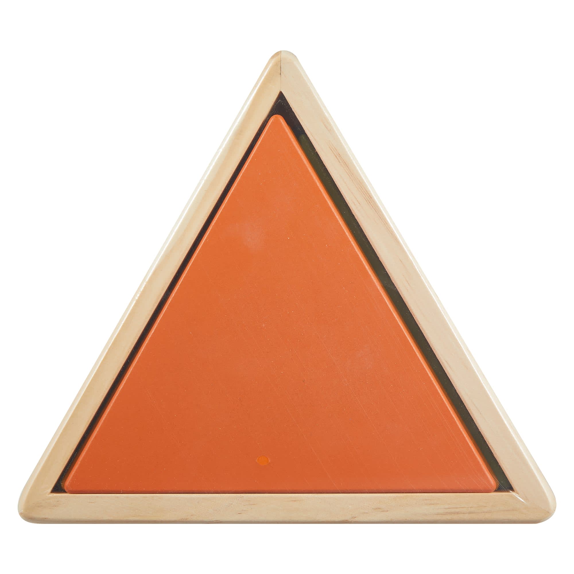 Fisher-Price Montessori Wooden Triangle Puzzle, Preschool Learning Toy, 10 Wood Pieces - Image 6
