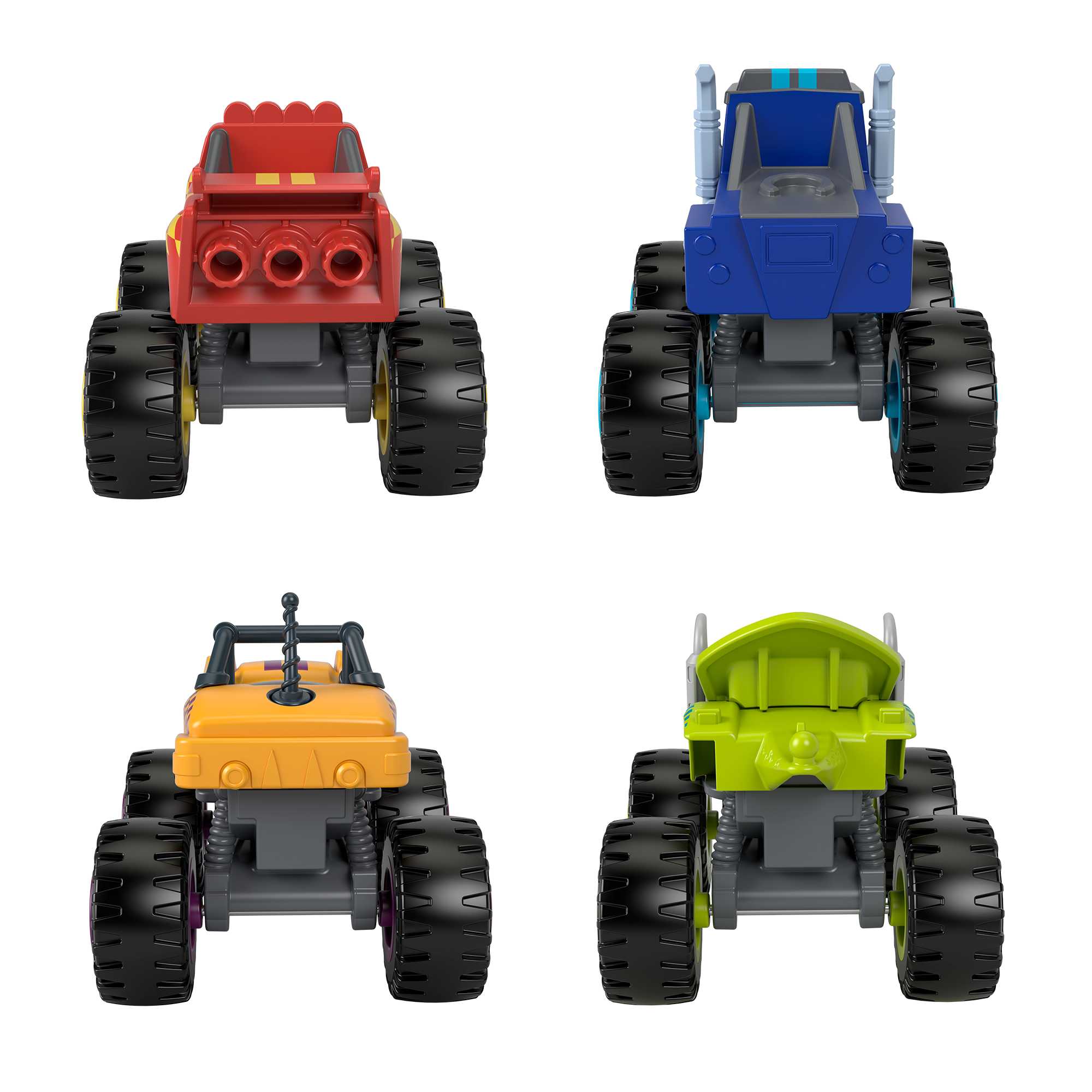 Fisher-Price Nickelodeon Blaze And The Monster Machines Racers 4 Pack - Image 5