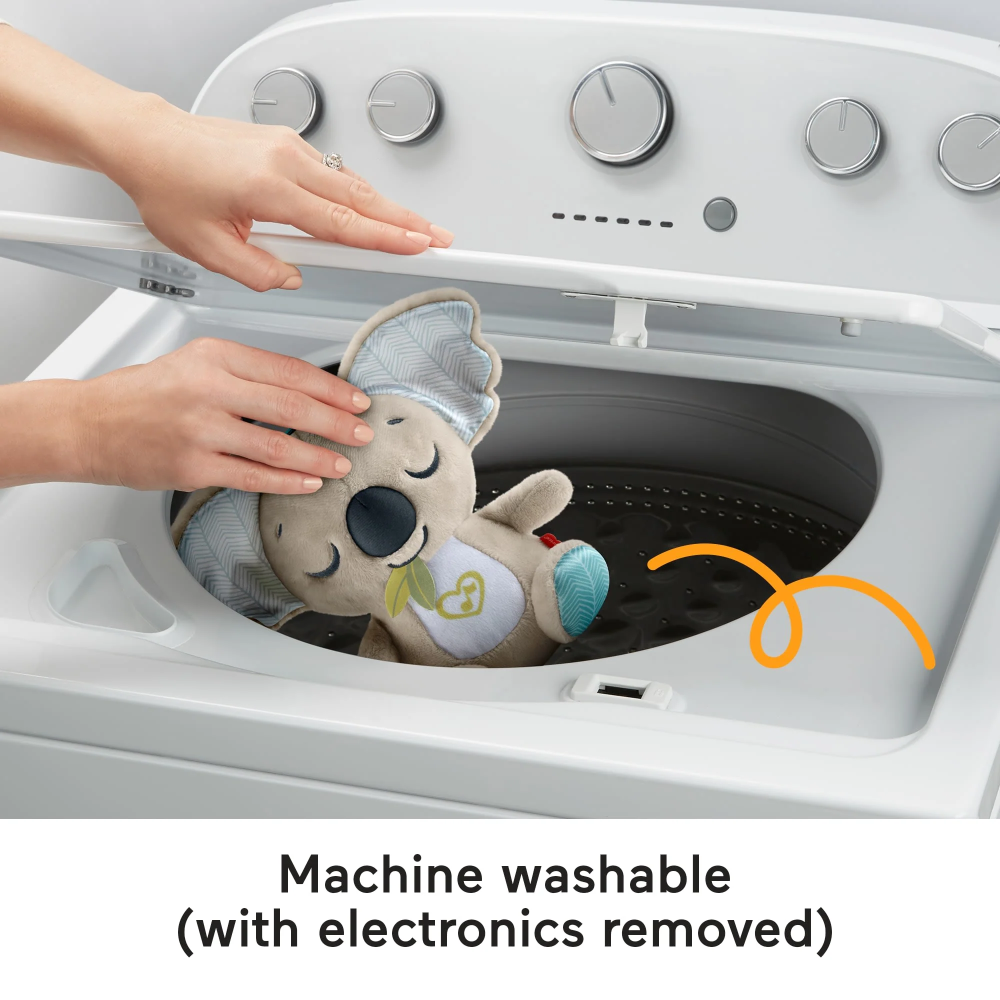 Fisher-Price On-The-Go Koala Soother Toy, Plush Portable Sound Machine For Newborns - Image 5