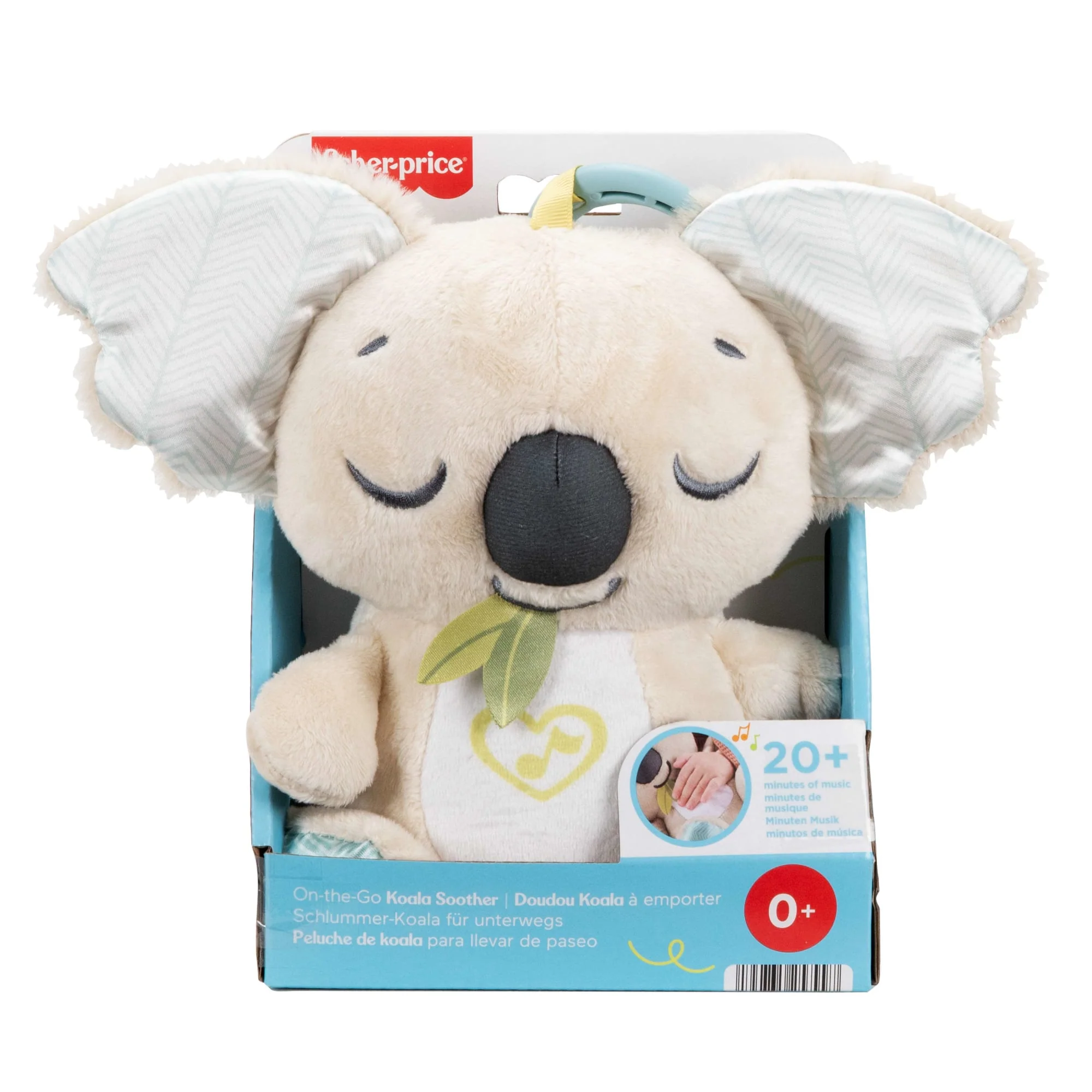 Fisher-Price On-The-Go Koala Soother Toy, Plush Portable Sound Machine For Newborns - Image 6